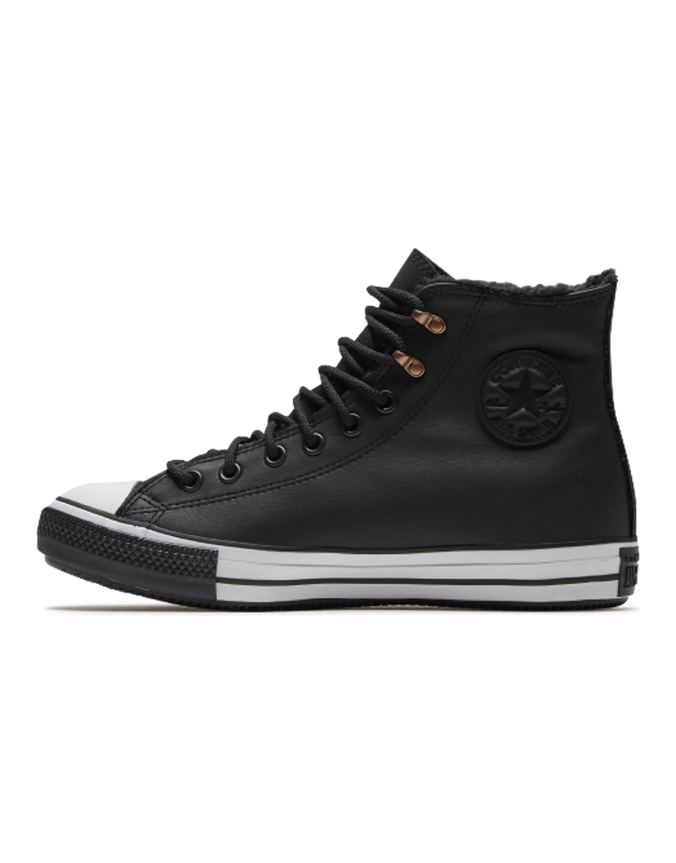 Converse Chuck Taylor All Star Winter Hi Sherpa Leather Black