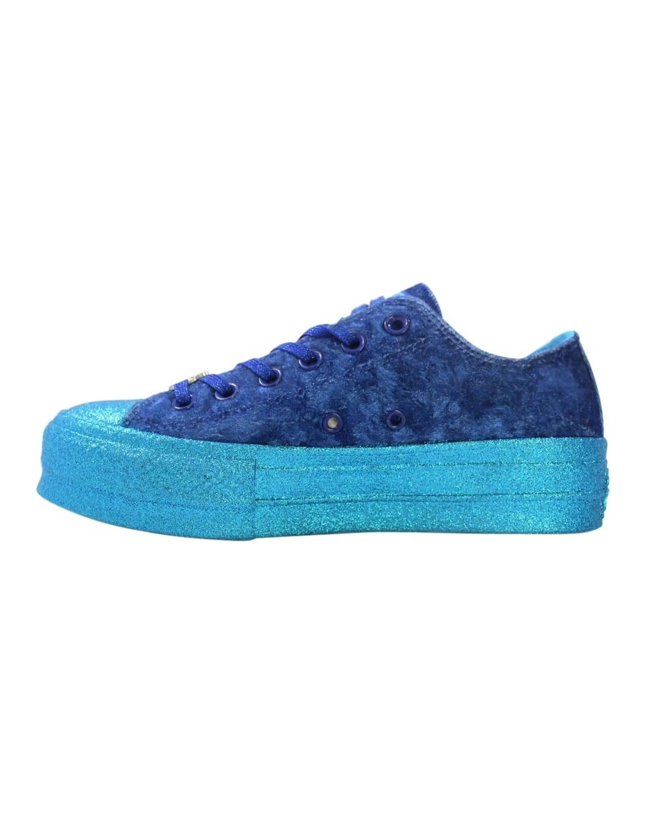 Converse Chuck Taylor All Star Lift Ox Miley Cyrus Blue Women's