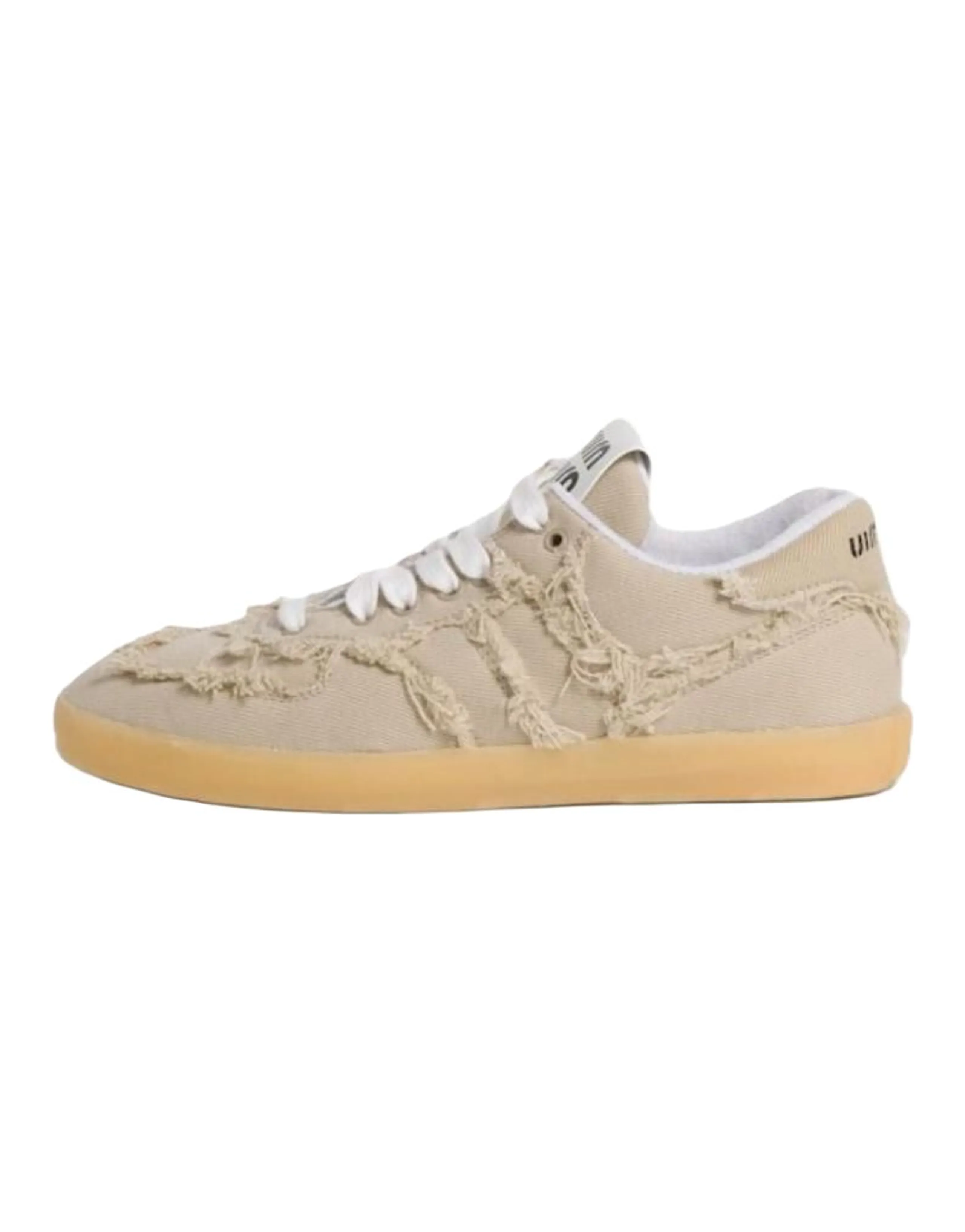 MIU MIU Skateboard Shoes Women's Low-Top Beige
