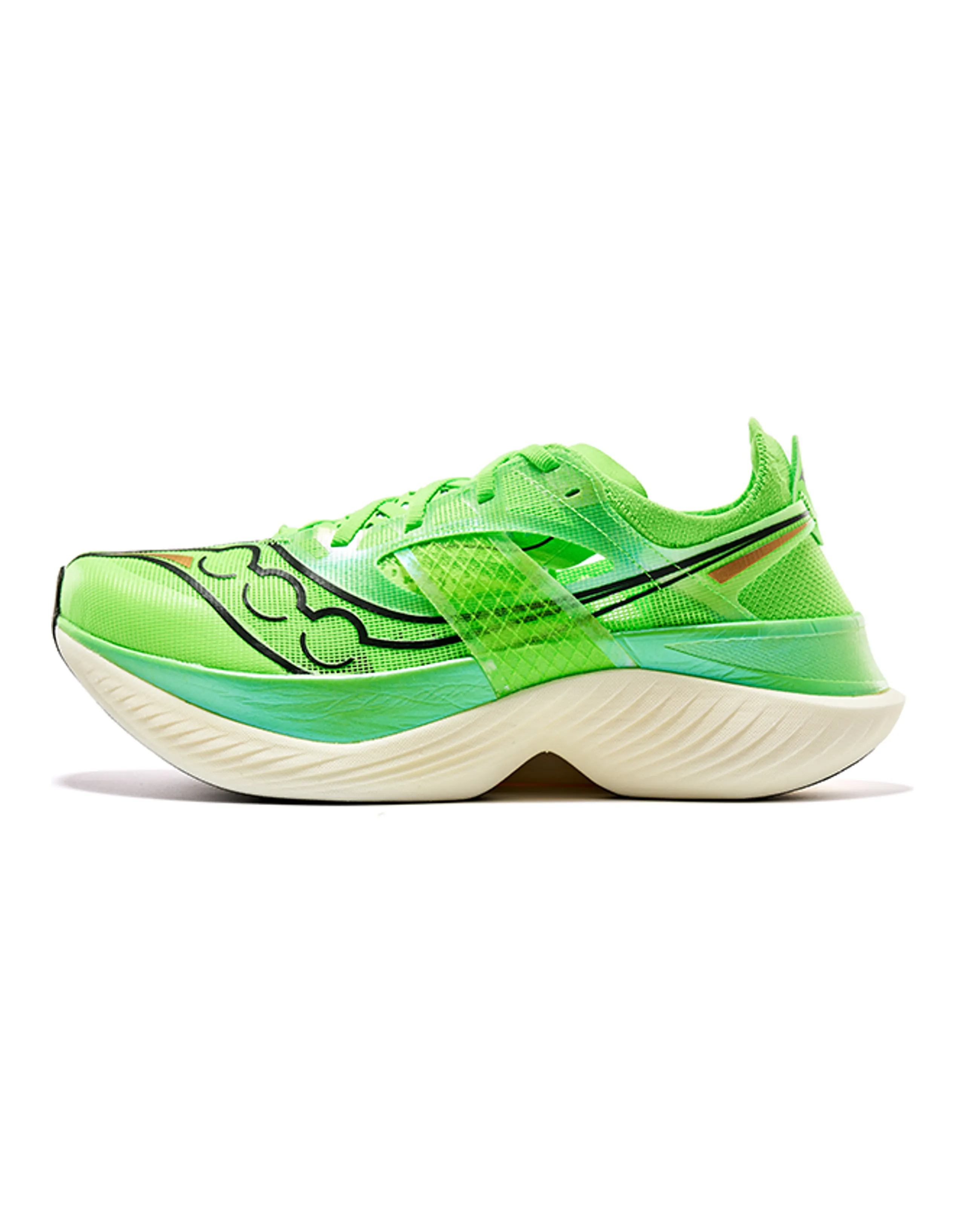 Saucony Endorphin Elite Running Shoes Women's Low-Top Green/Black