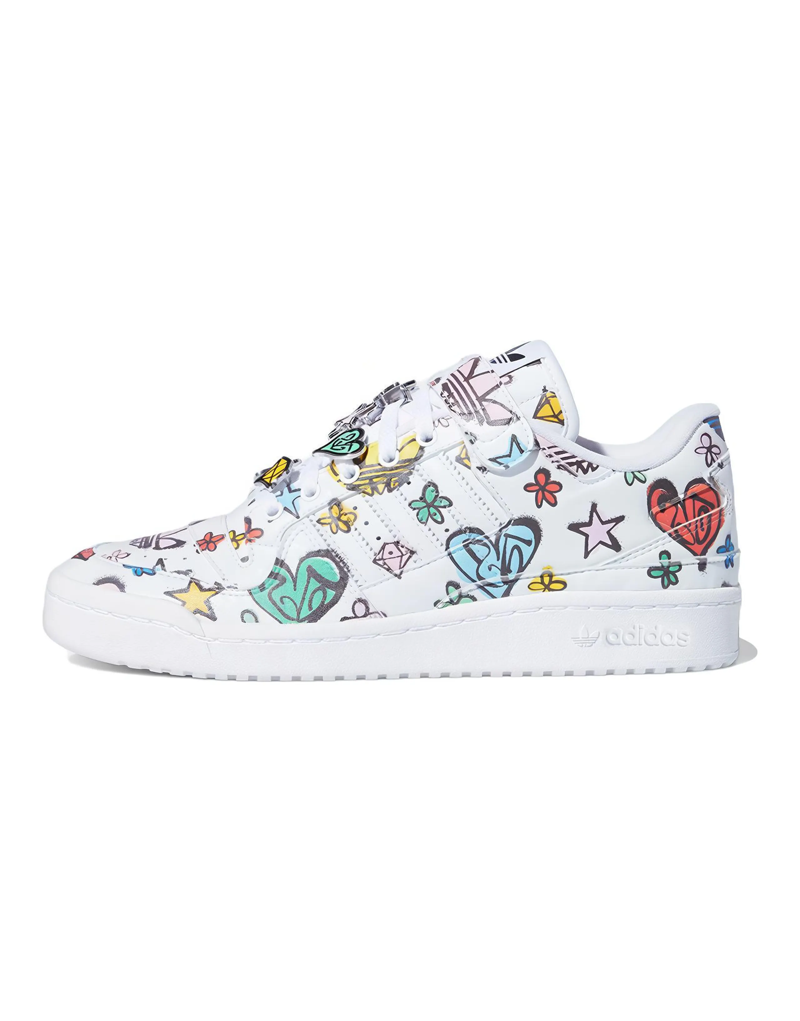 Adidas Originals Forum 84 Low Jeremy Scott Monogram Graffiti