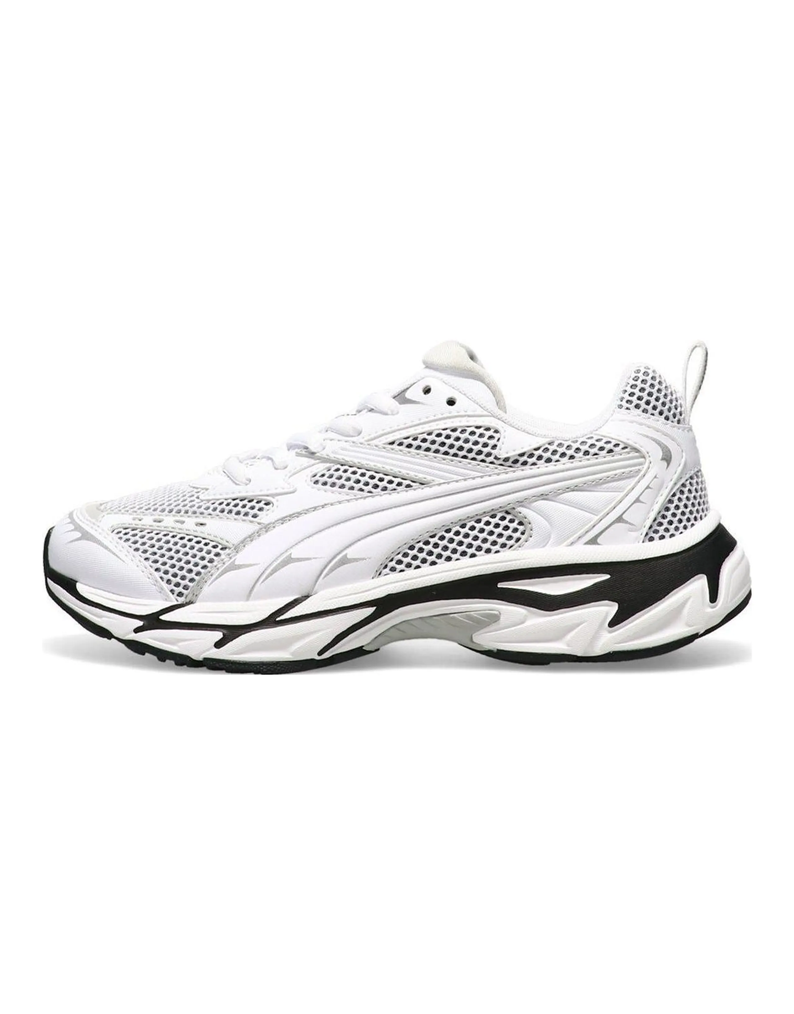PUMA X Atmos Pink Morphic 'White Black Silver' Women's