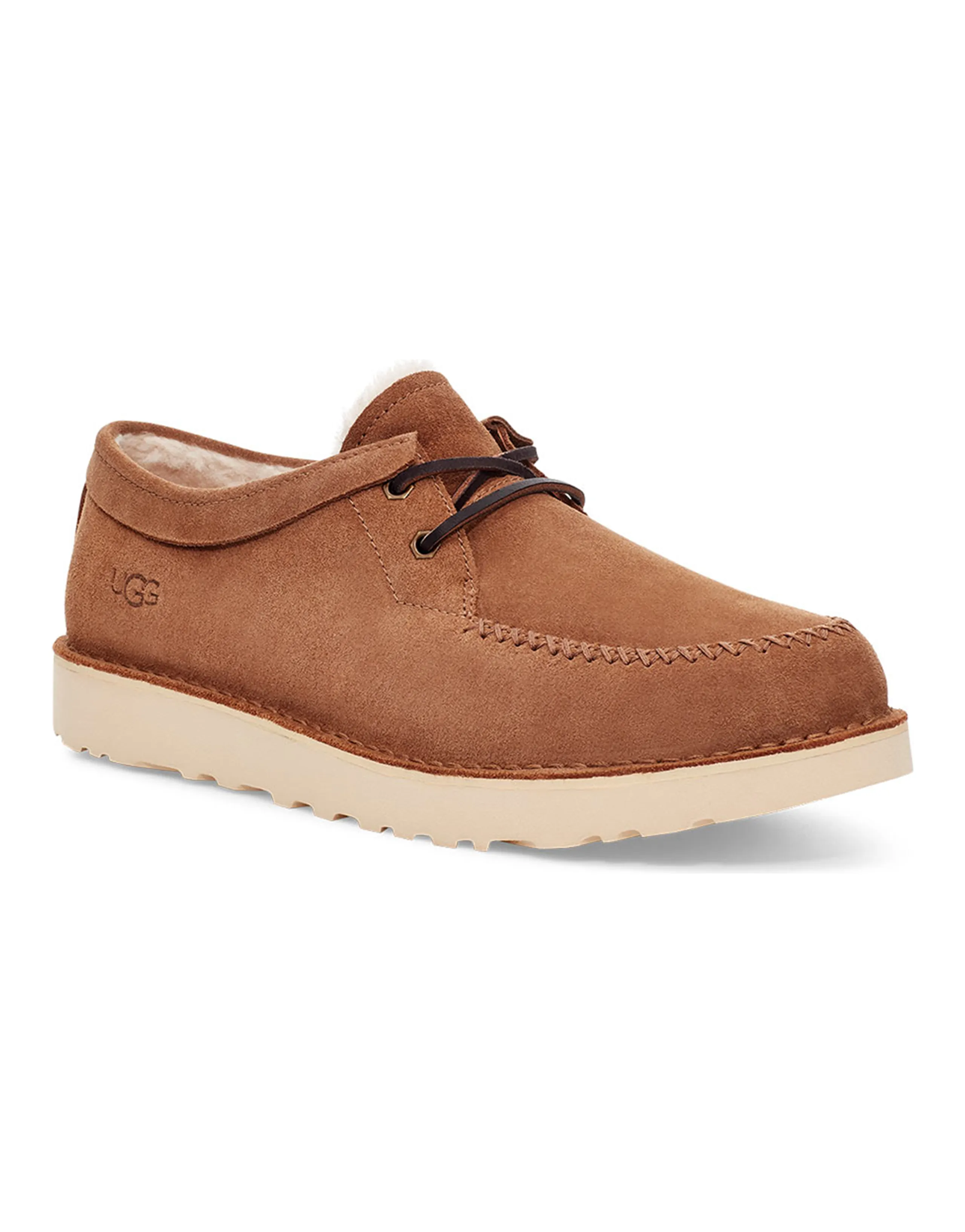 UGG Campout Lace Low Short Boots Brown