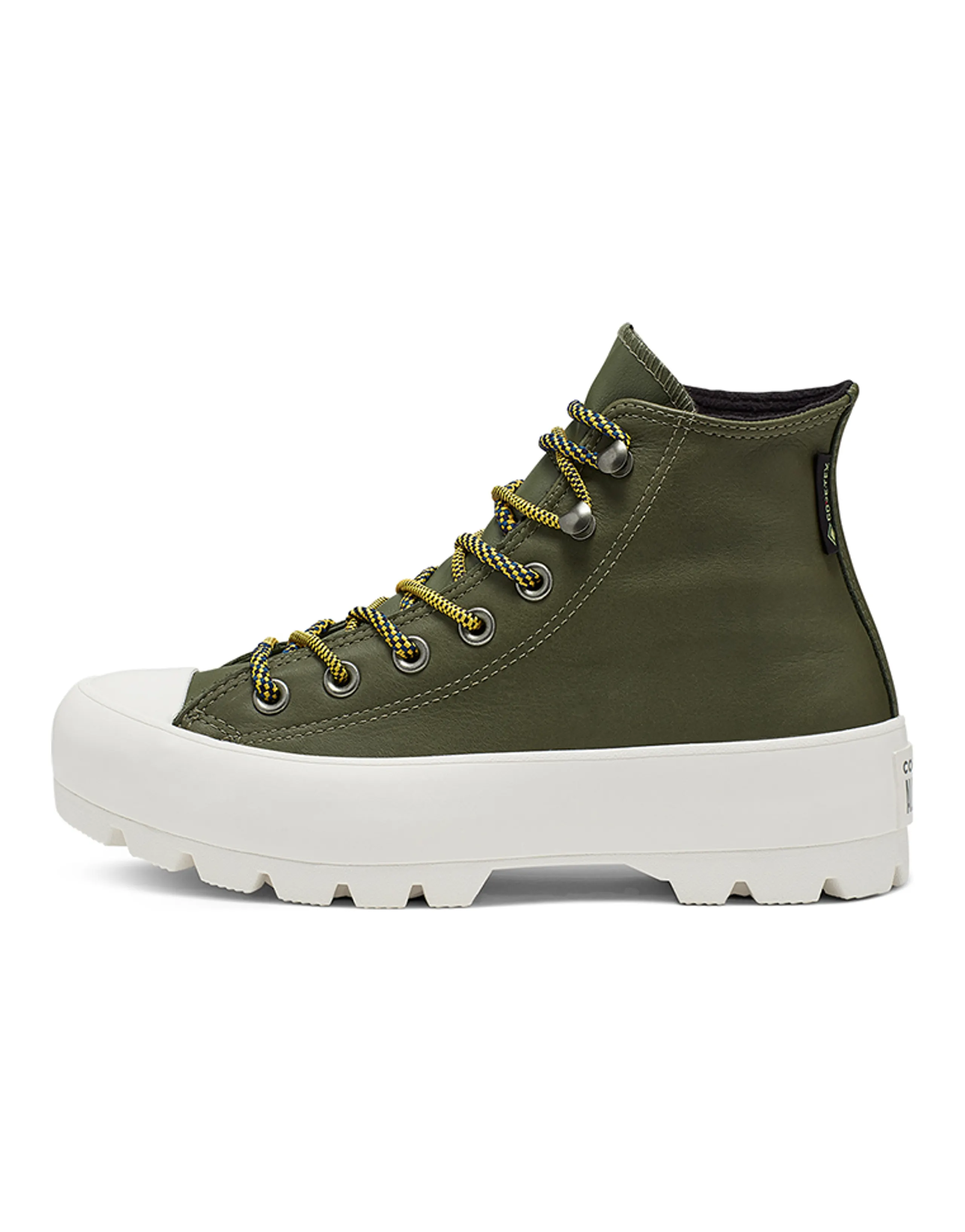 Converse Winter GORE TEX Lugged Chuck Taylor All Star Boot High Top Thick Sole Army Green Women's