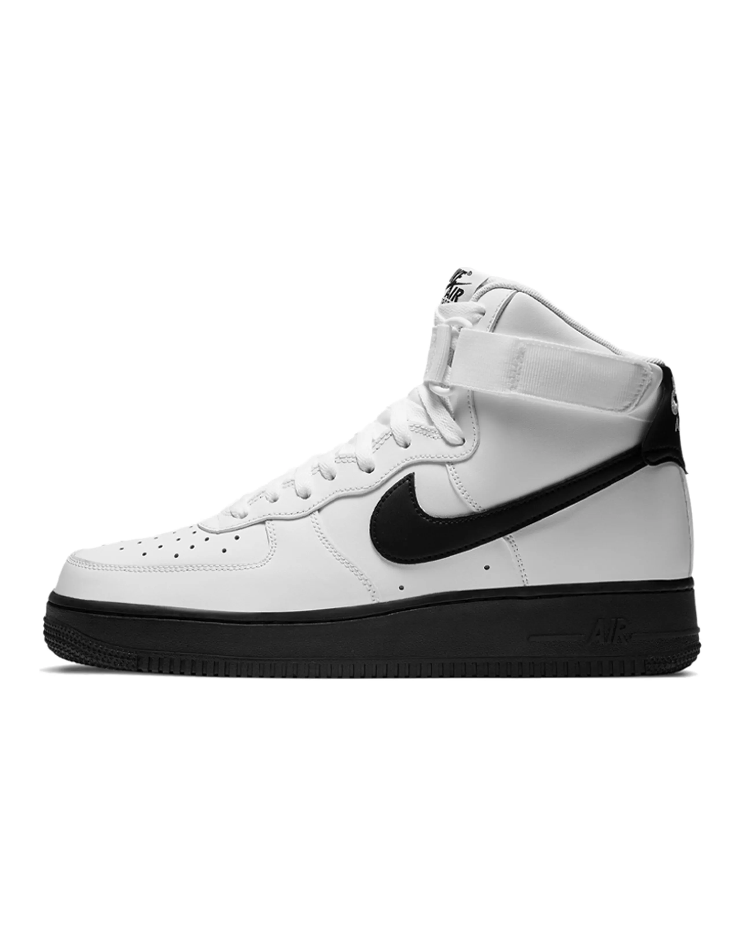 Nike Air Force 1 High White Black Midsole