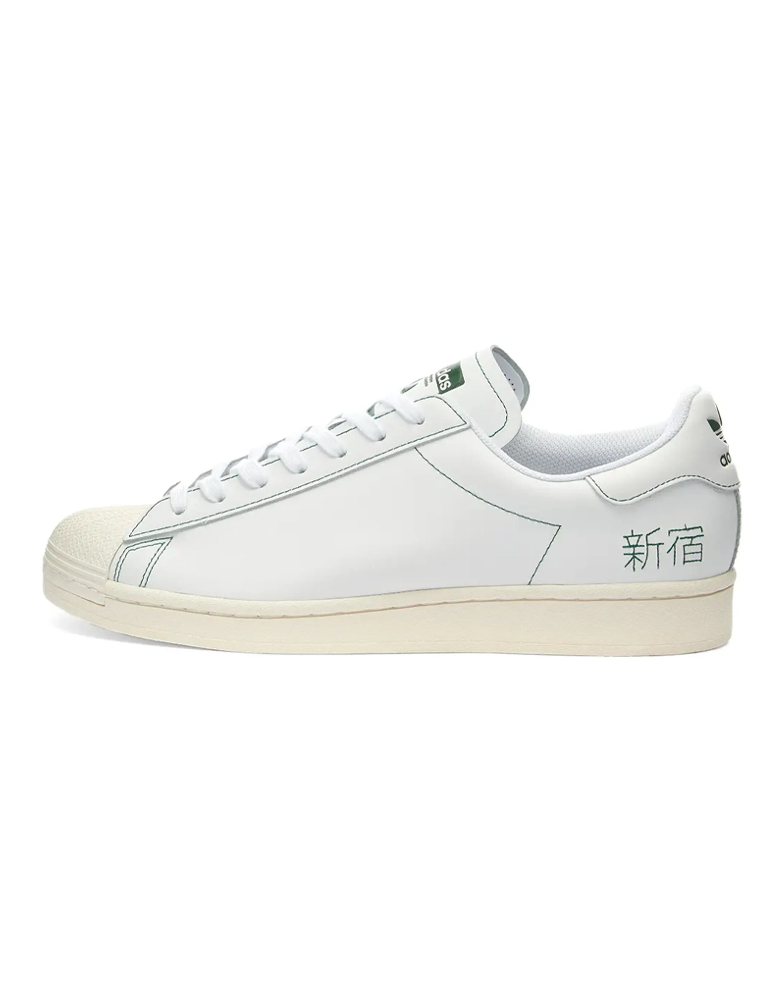 Adidas Originals Superstar Pure 'Embroidered Katakana Chalk White'