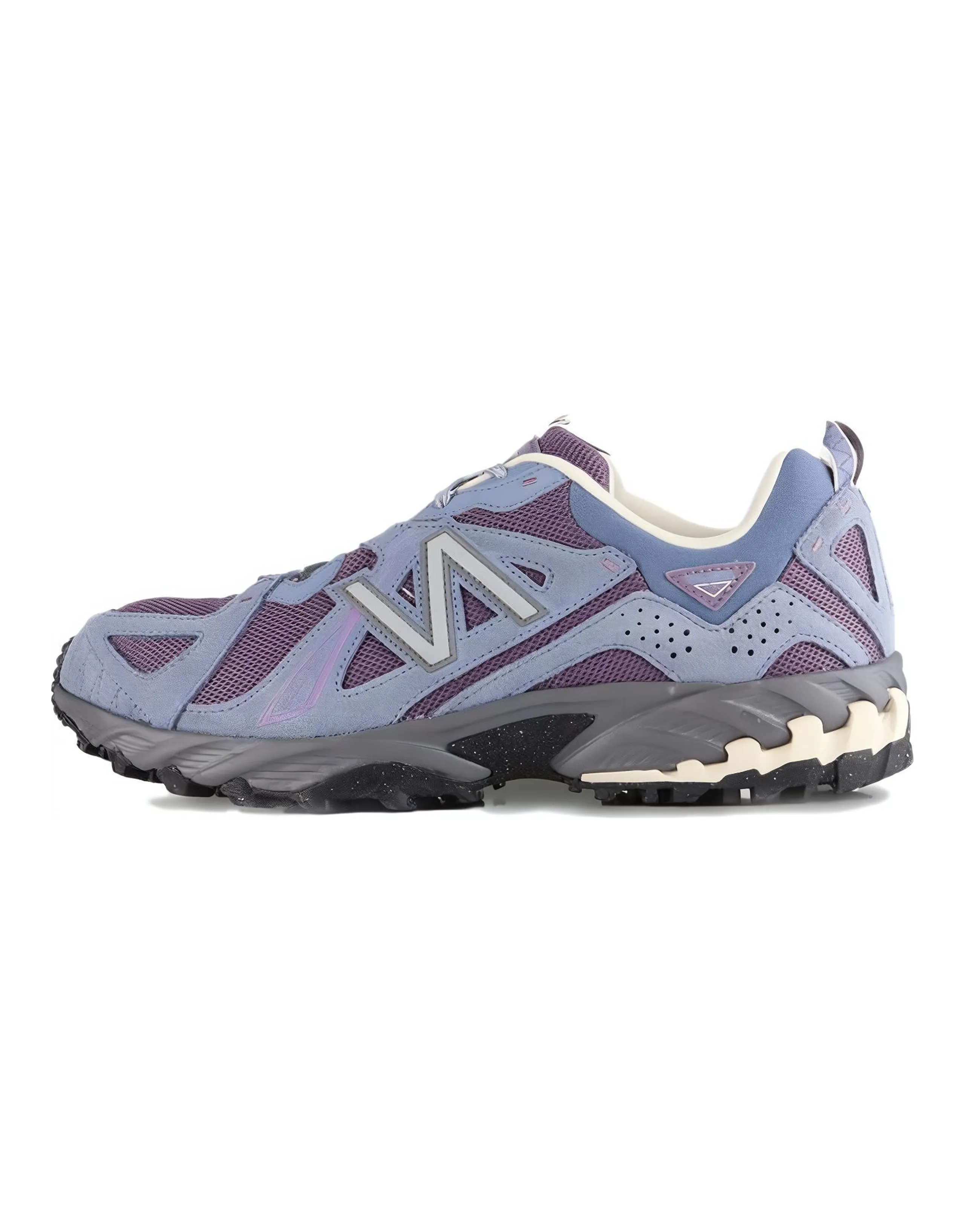 New Balance 610T Comfortable Sports Wear-Resistant Lightweight Low-Top Outdoor Shoes Unisex Blue Purple