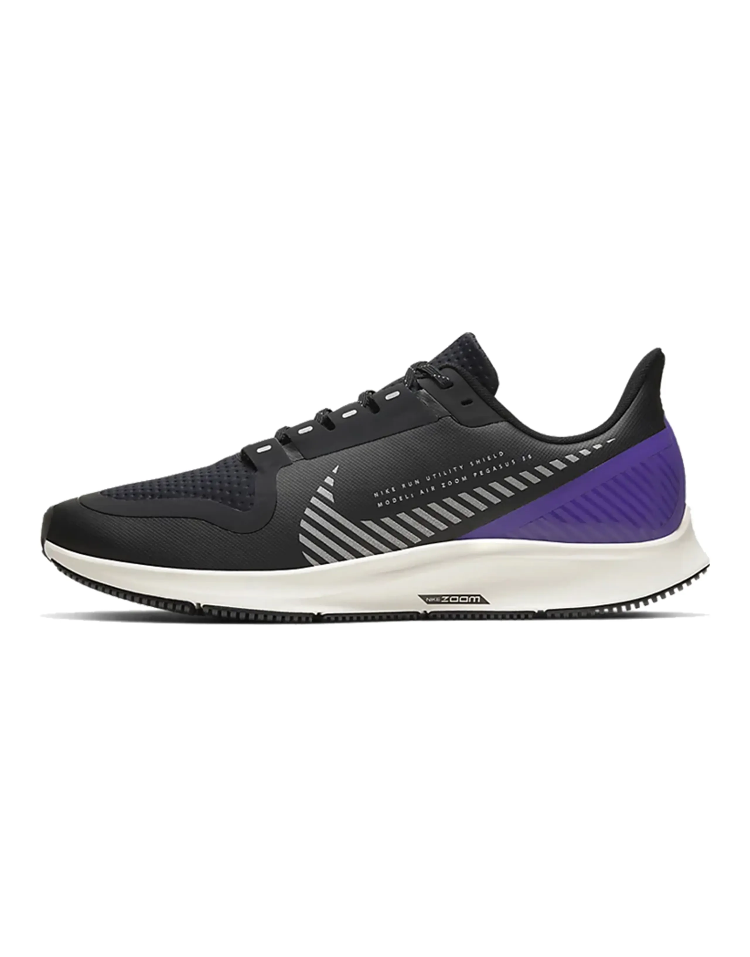 Nike Air Zoom Pegasus 36 Shield Black Silver