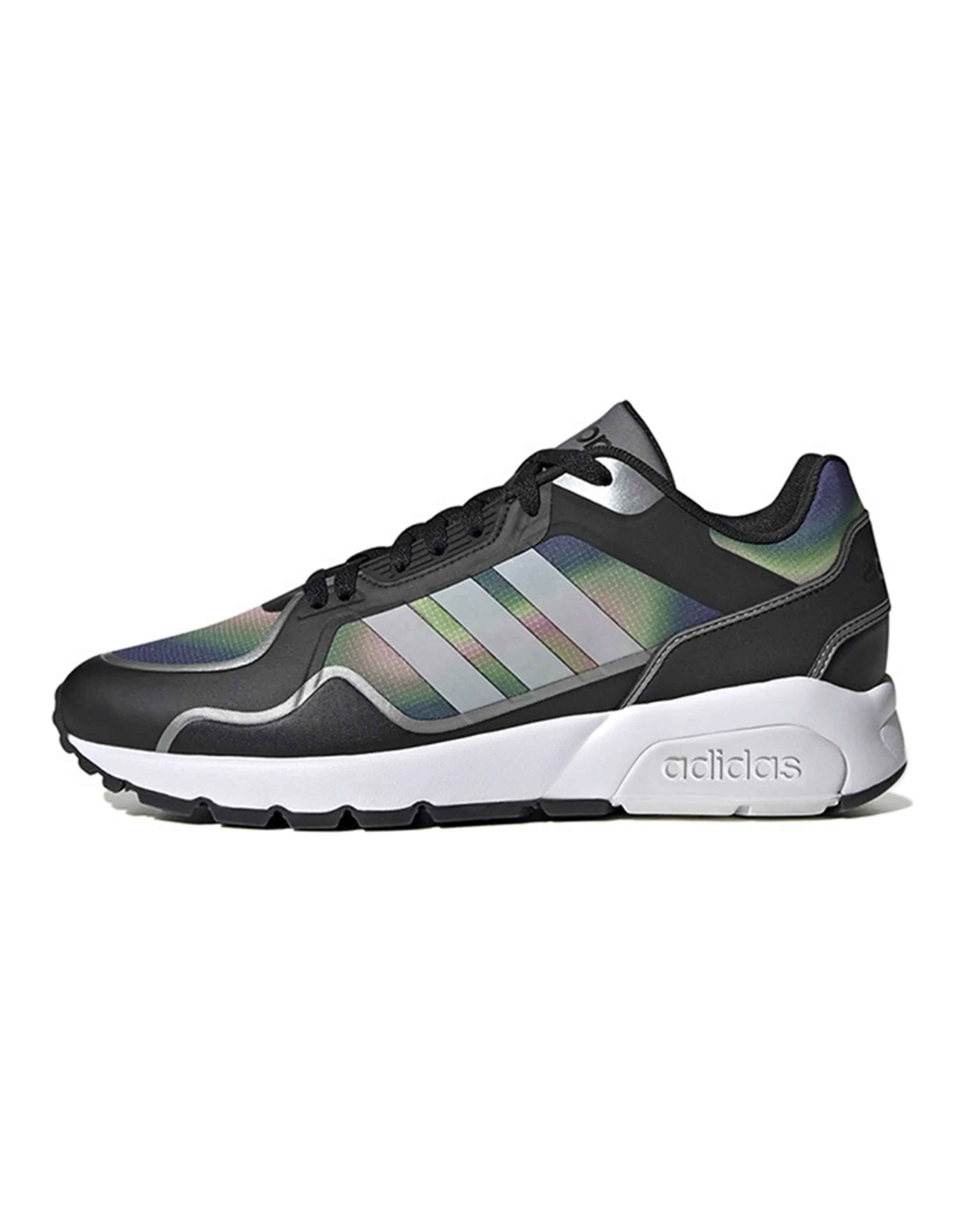 Adidas Neo Run9tis Sportswear Shoes 'Black Multi color' Women's