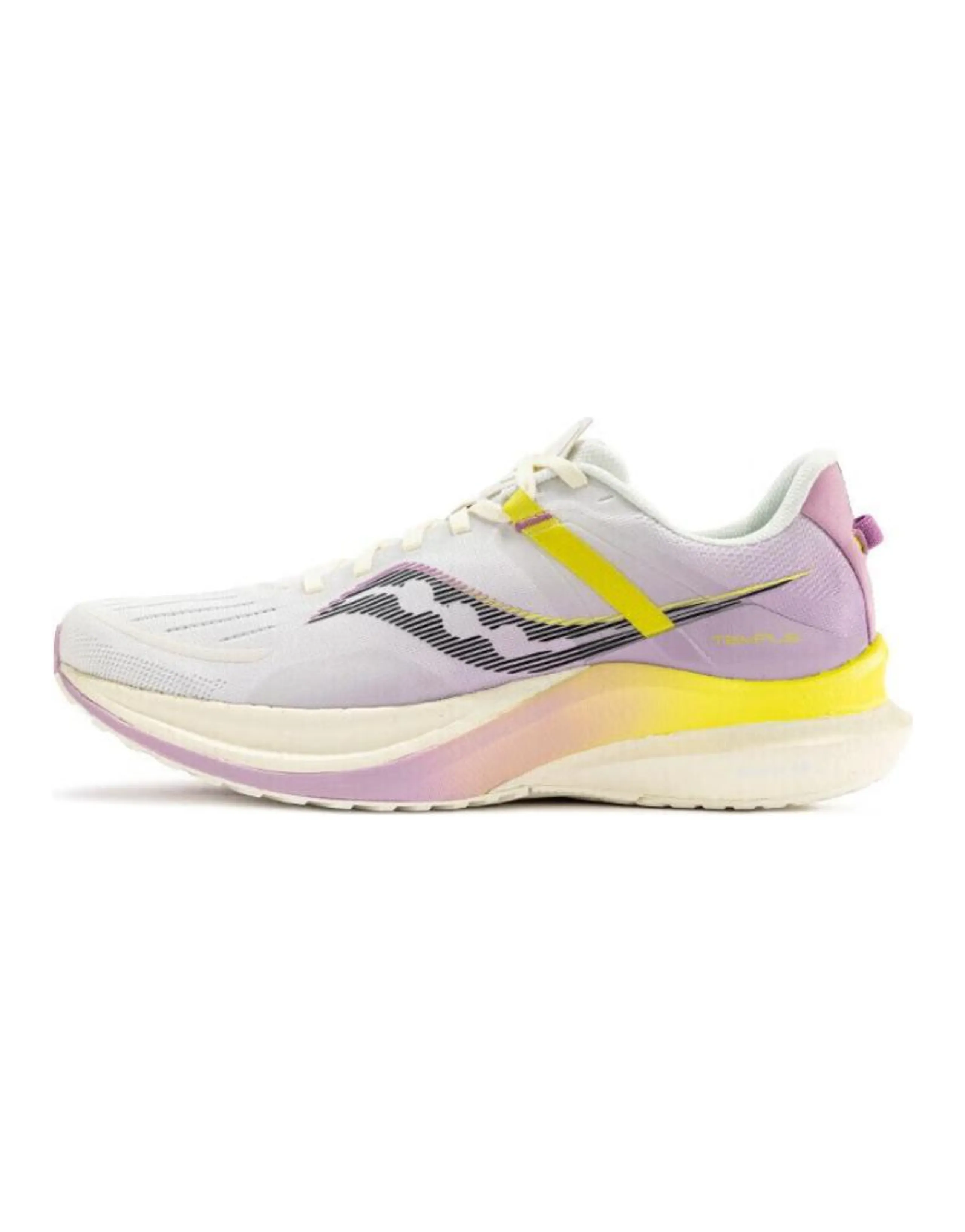 Saucony Tempus Running Shoes Unisex Low Top Ecru Pink