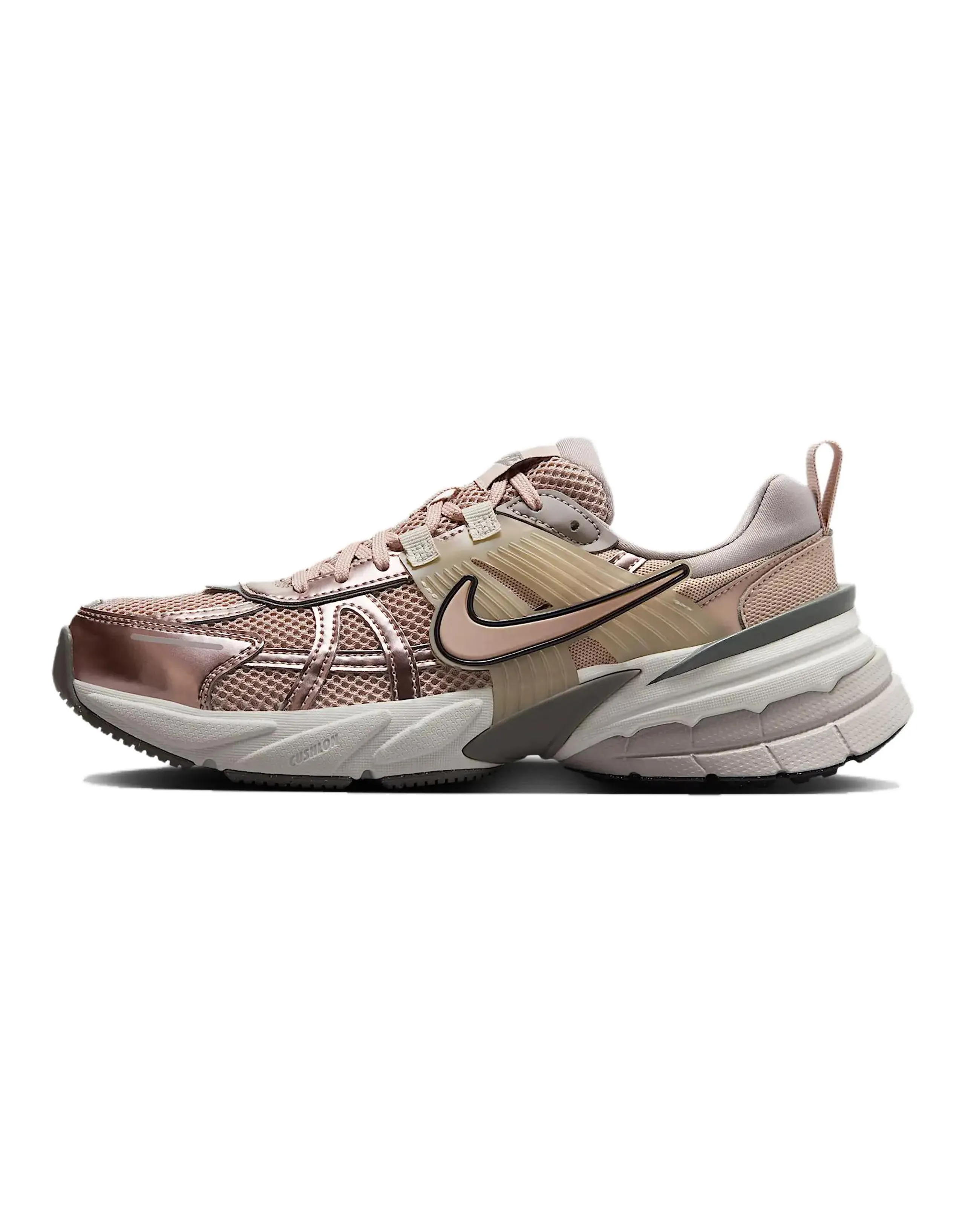 Nike V2K Run Particle Beige College Grey Light Bone Women's