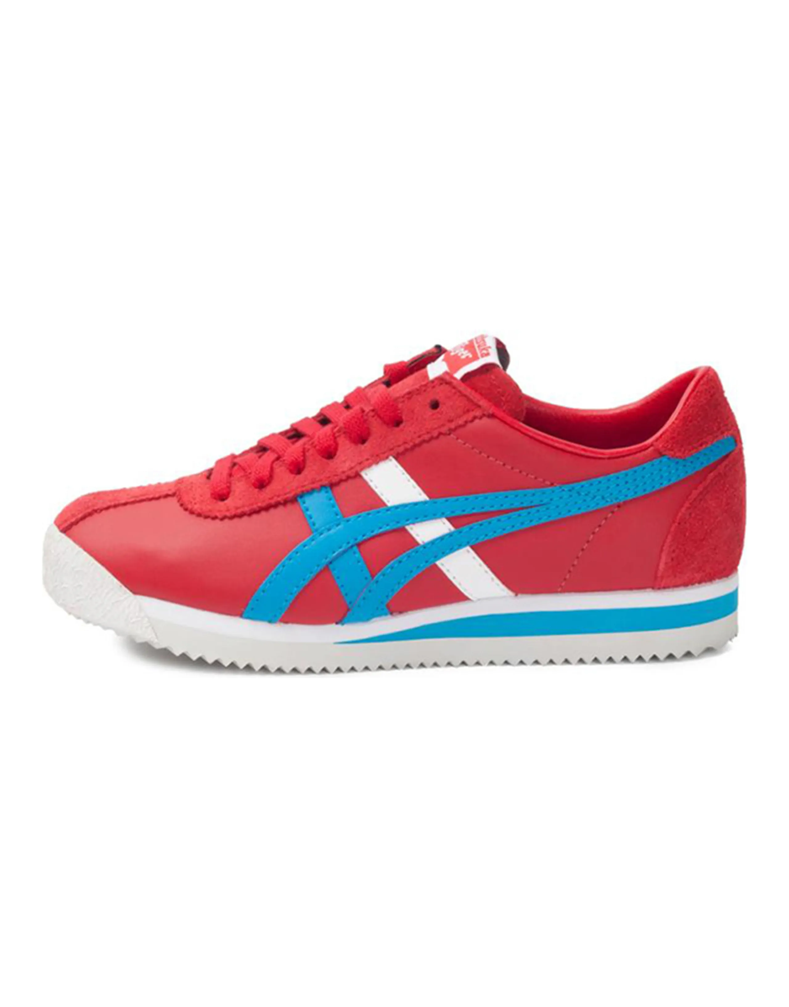 Onitsuka Tiger Corsair Abrasion Resistant Low Top Casual Shoes Unisex Red Blue White