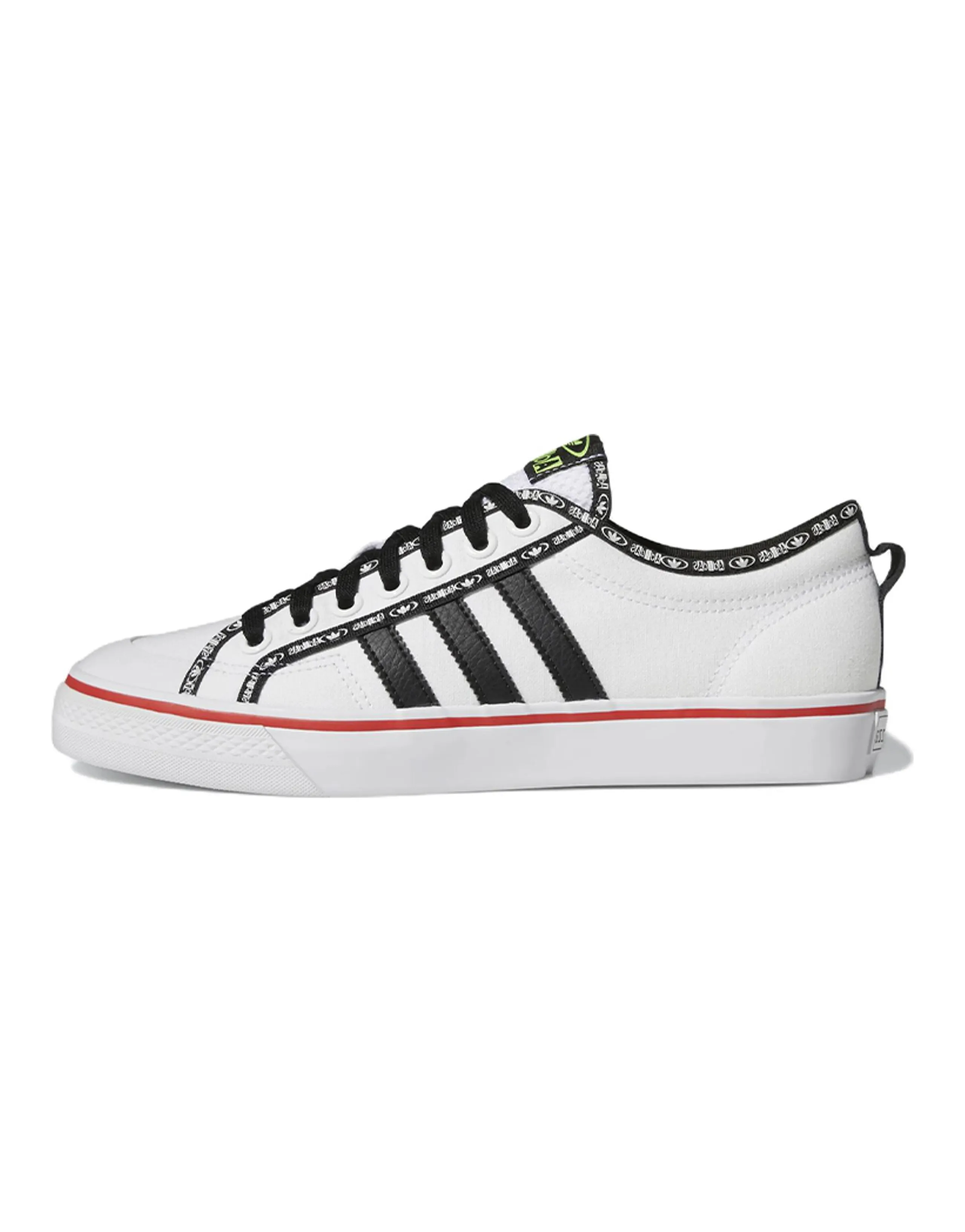 Adidas Nizza 'White Vivid Red'
