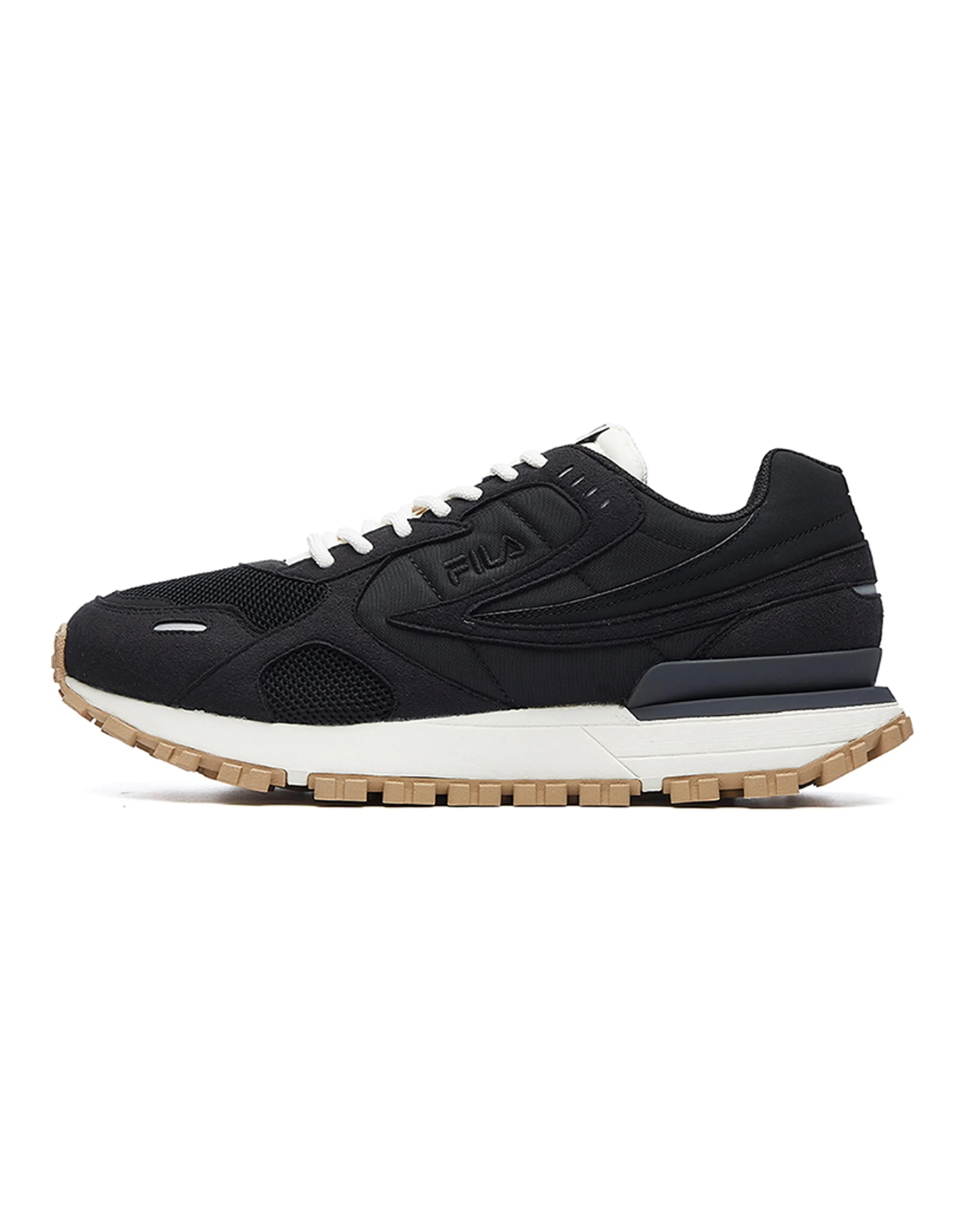 FILA Rambler Retro Trainers Black/Grey