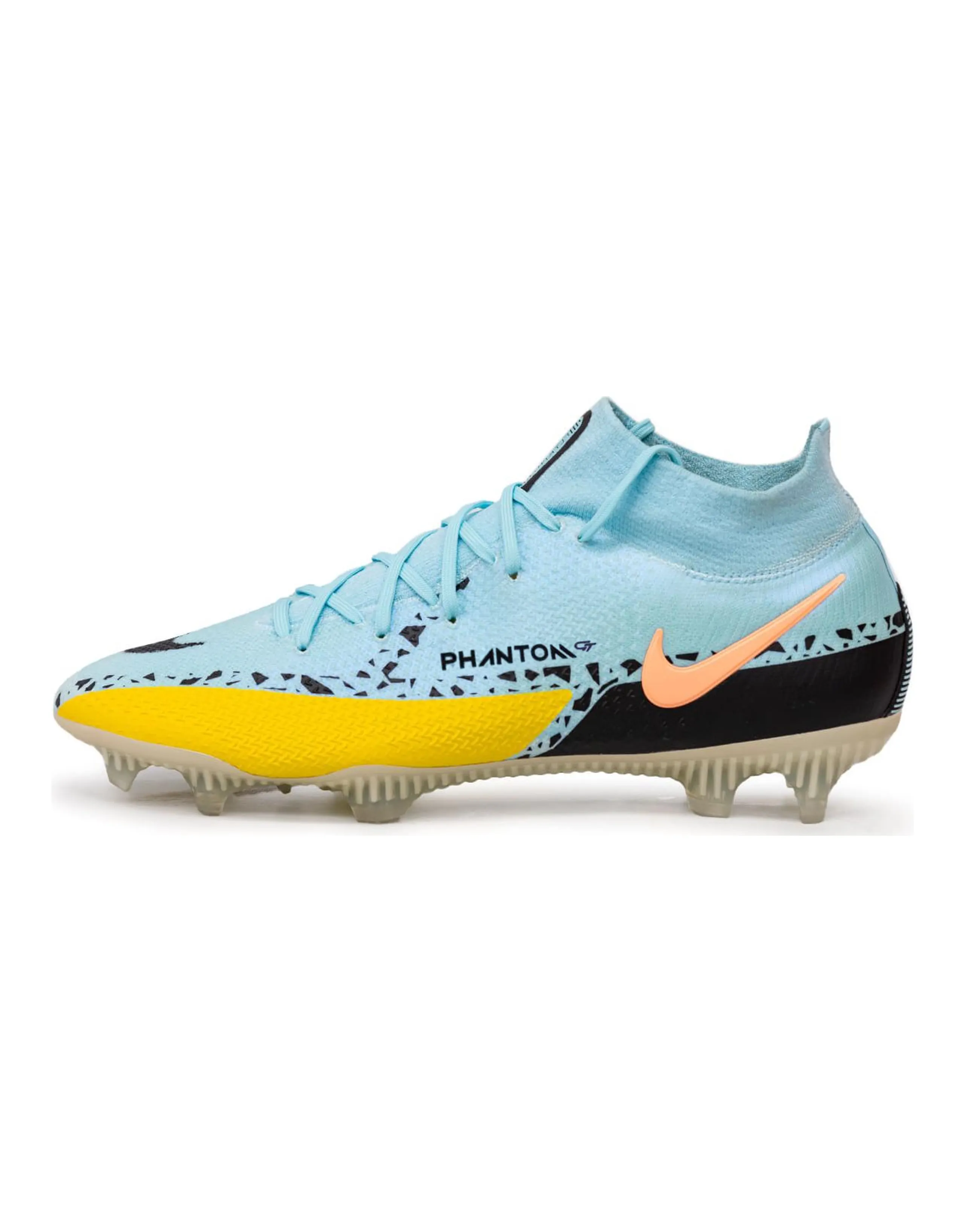Nike Phantom GT2 Cushioning Slip Resistant Soccer Shoes Men's Blue/Orange/Black