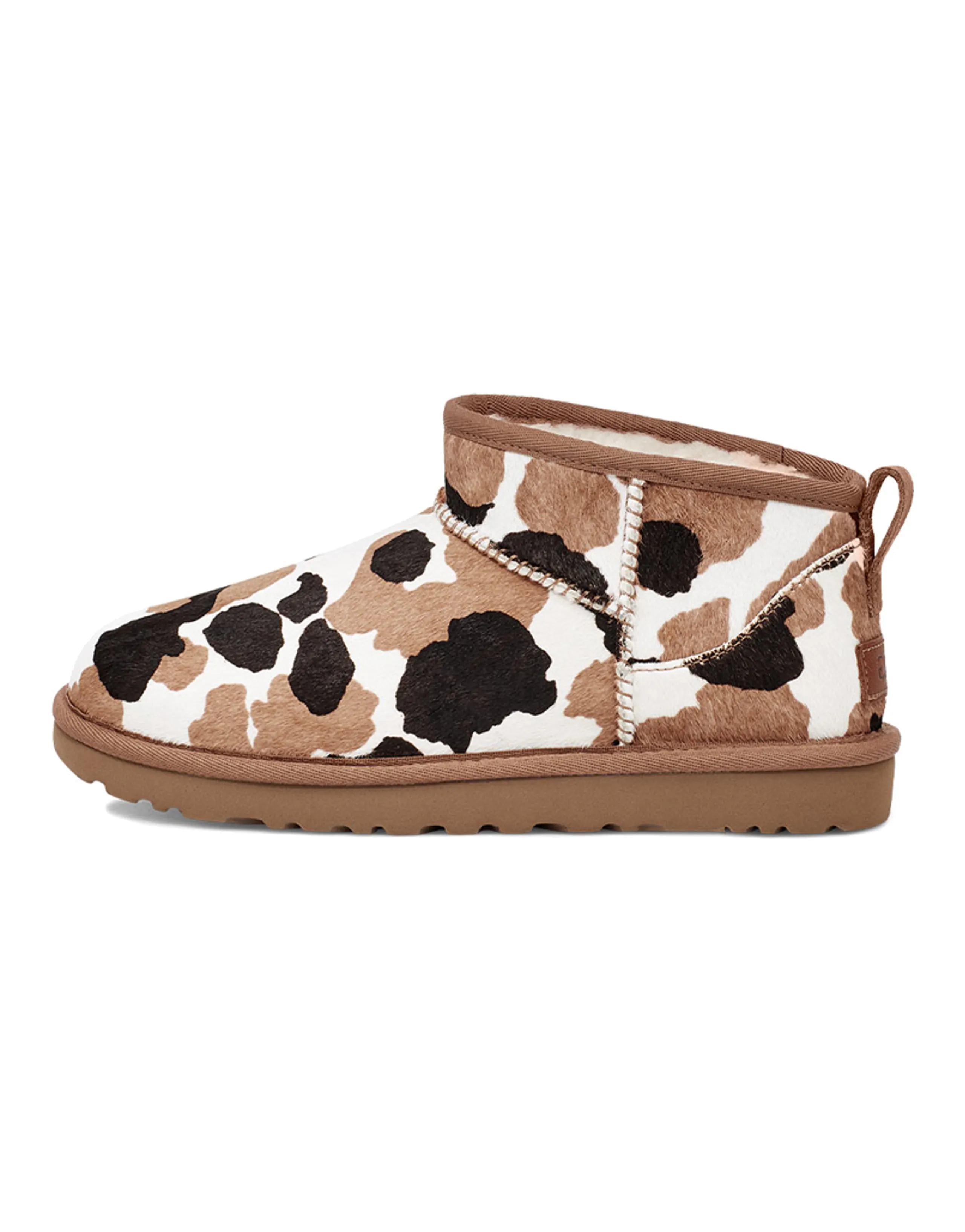UGG Classic Ultra Mini Boot Cow Print Women's