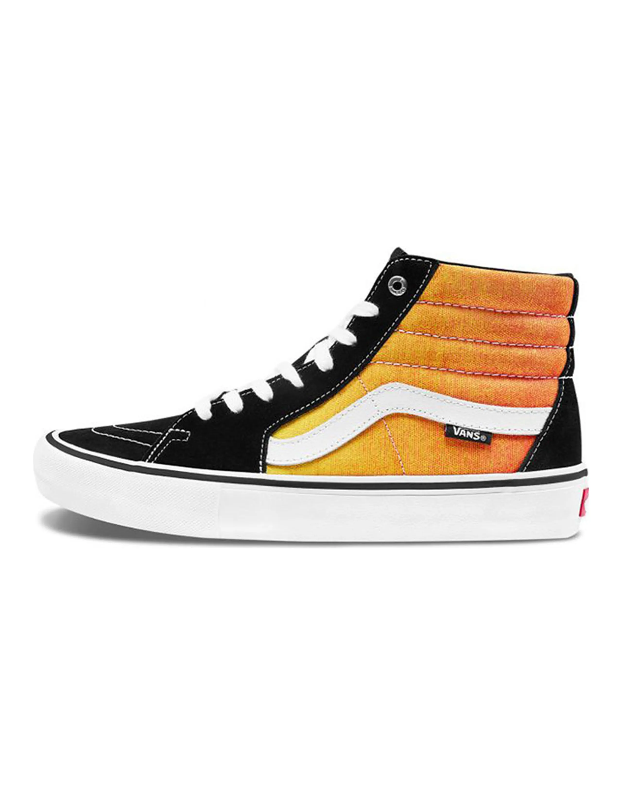 Sk8 Vans  Hi Pro 'Fade   Black Orange'