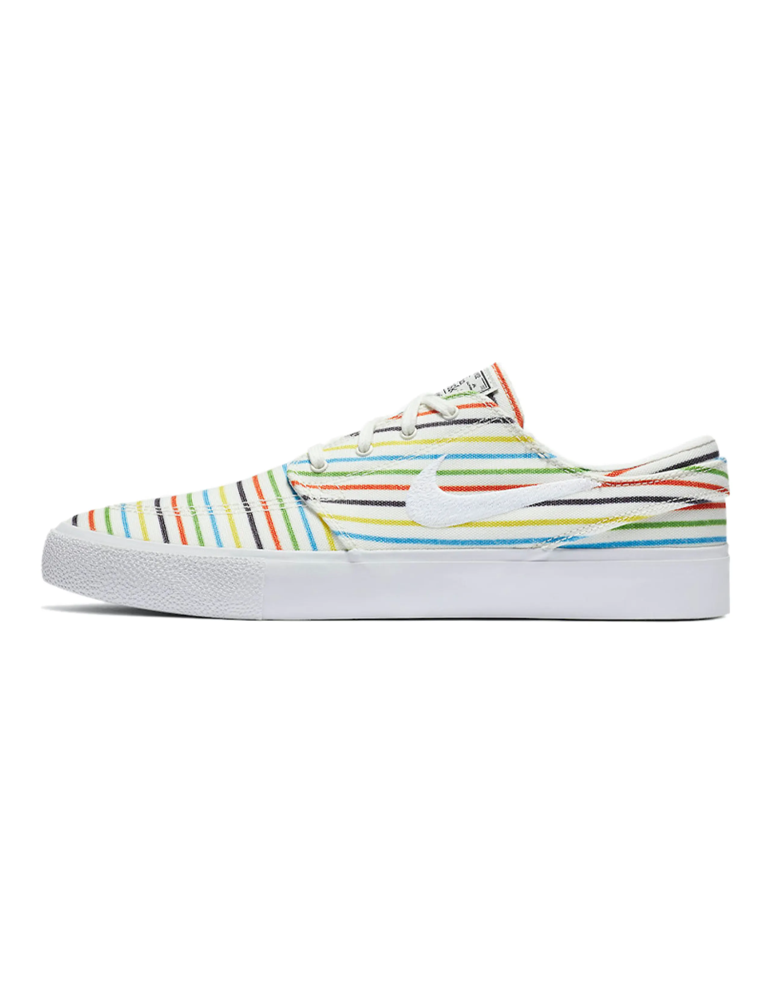 Nike Sb Zoom Stefan Janoski Canvas Multi Color Pinstripes