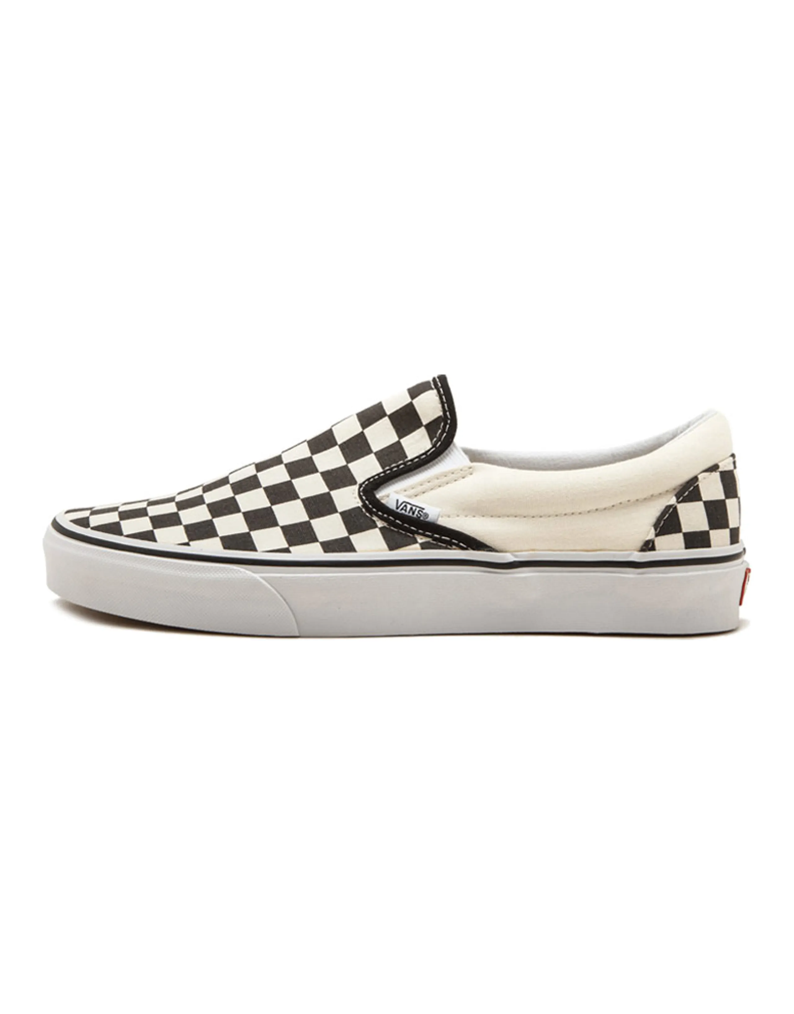 Vans Classic Slip On Black Off White "Checkerboard"