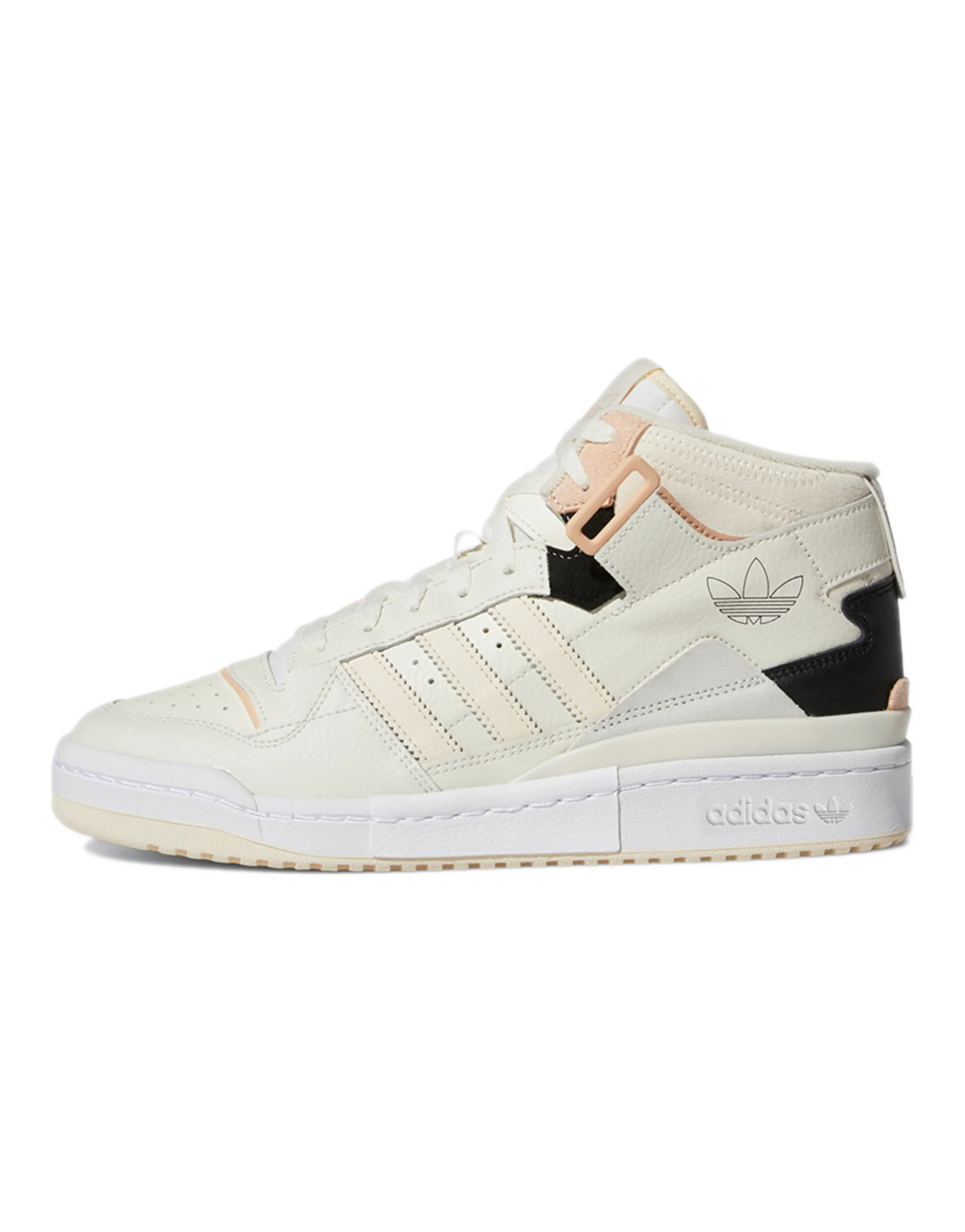 Forum Adidas Originals Exhibit Mid 'Off White Halo Blush'