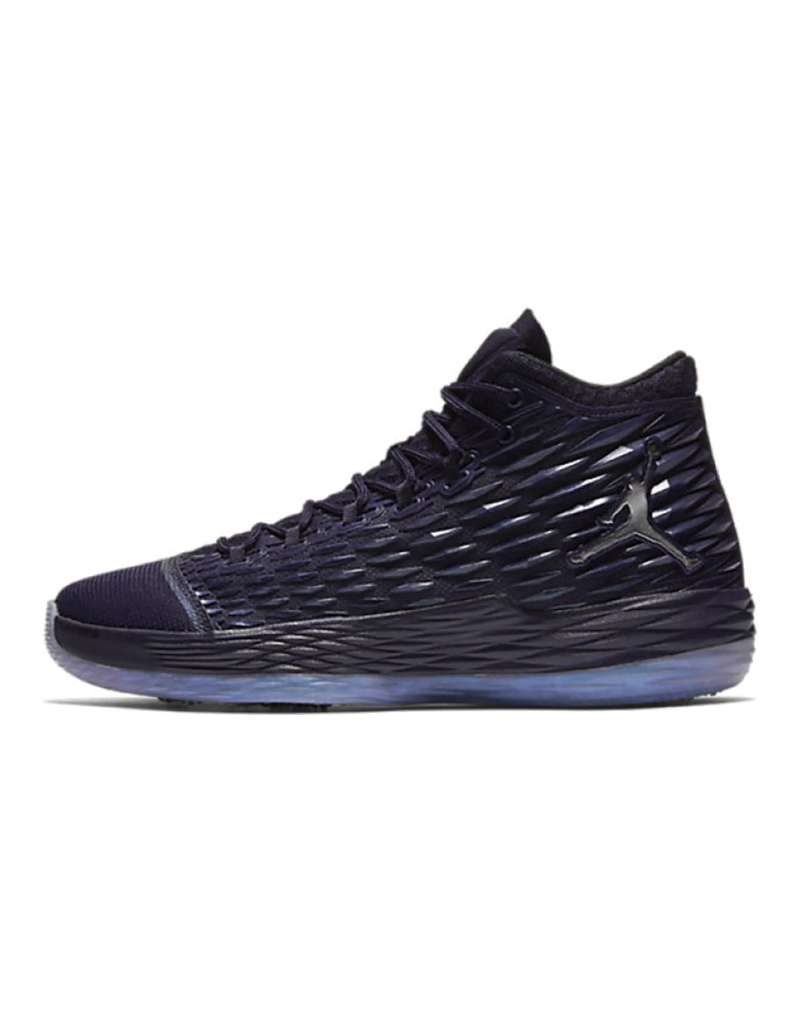 JORDAN Melo M13 'Purple Dynasty Metallic Silver'