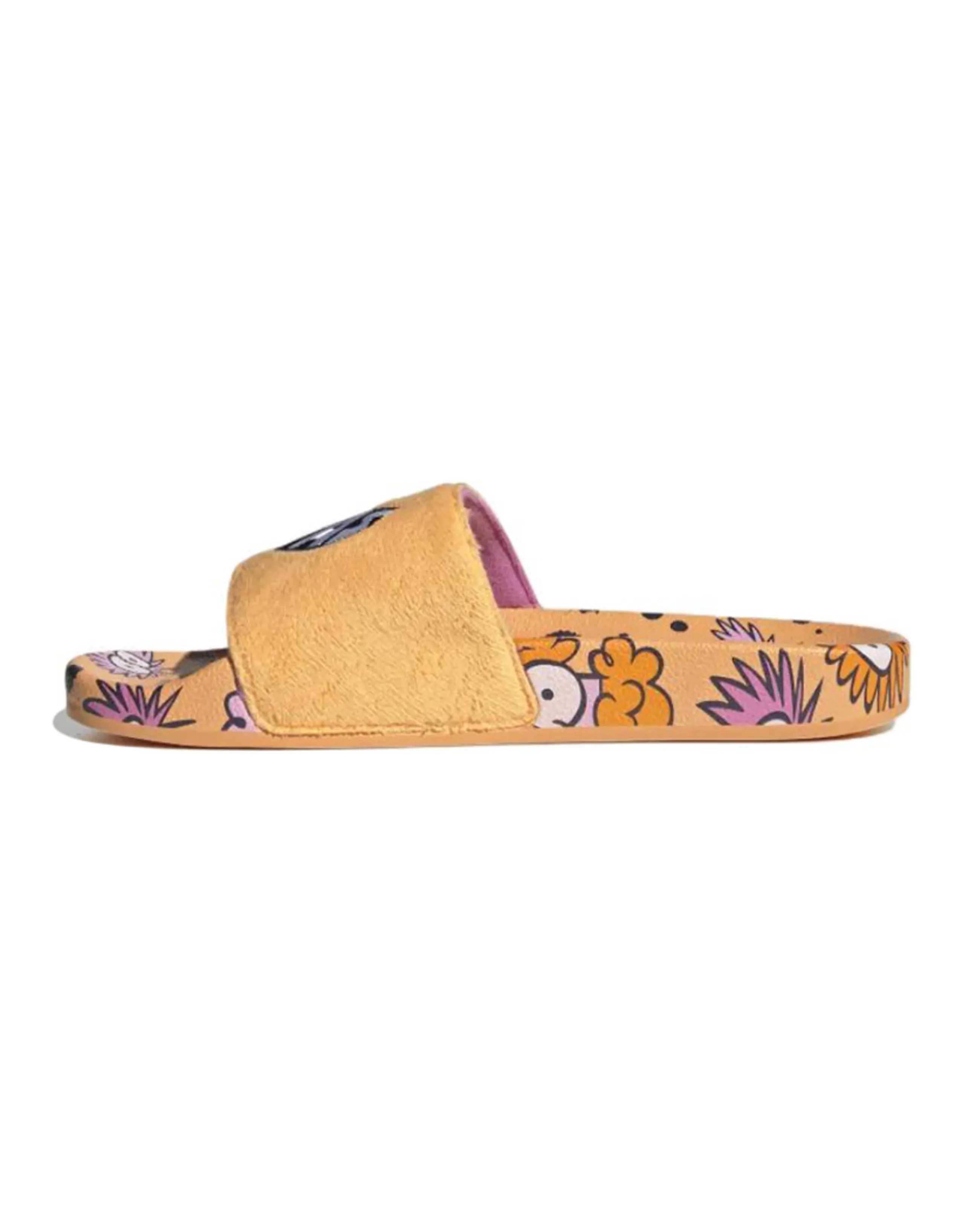 Adidas Originals Adilette Slides Kevin Lyons Hazy Orange Cloud White Shadow Navy