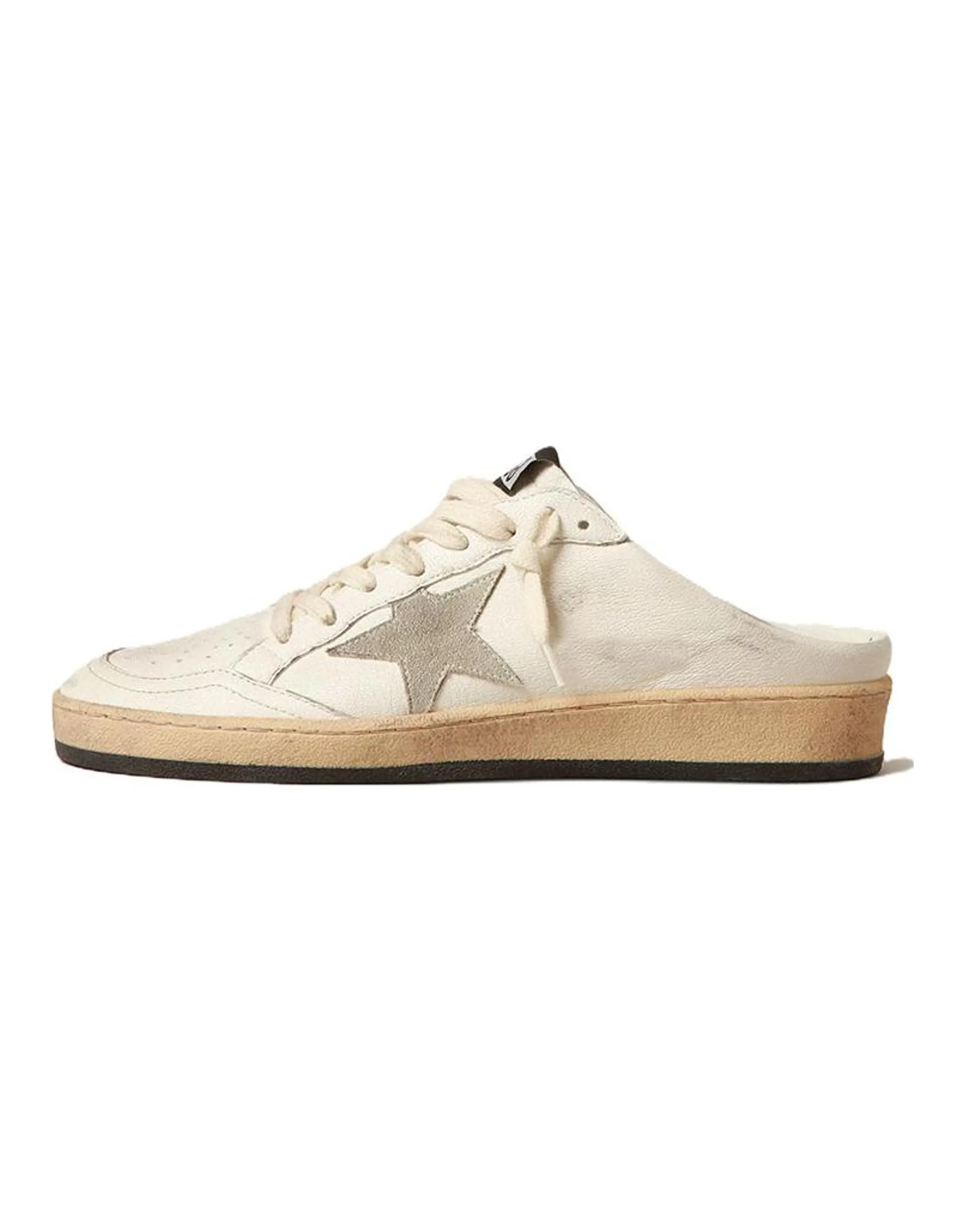 Golden Goose Ball Star Casual Closed-Toe Slides Women's Light Gray