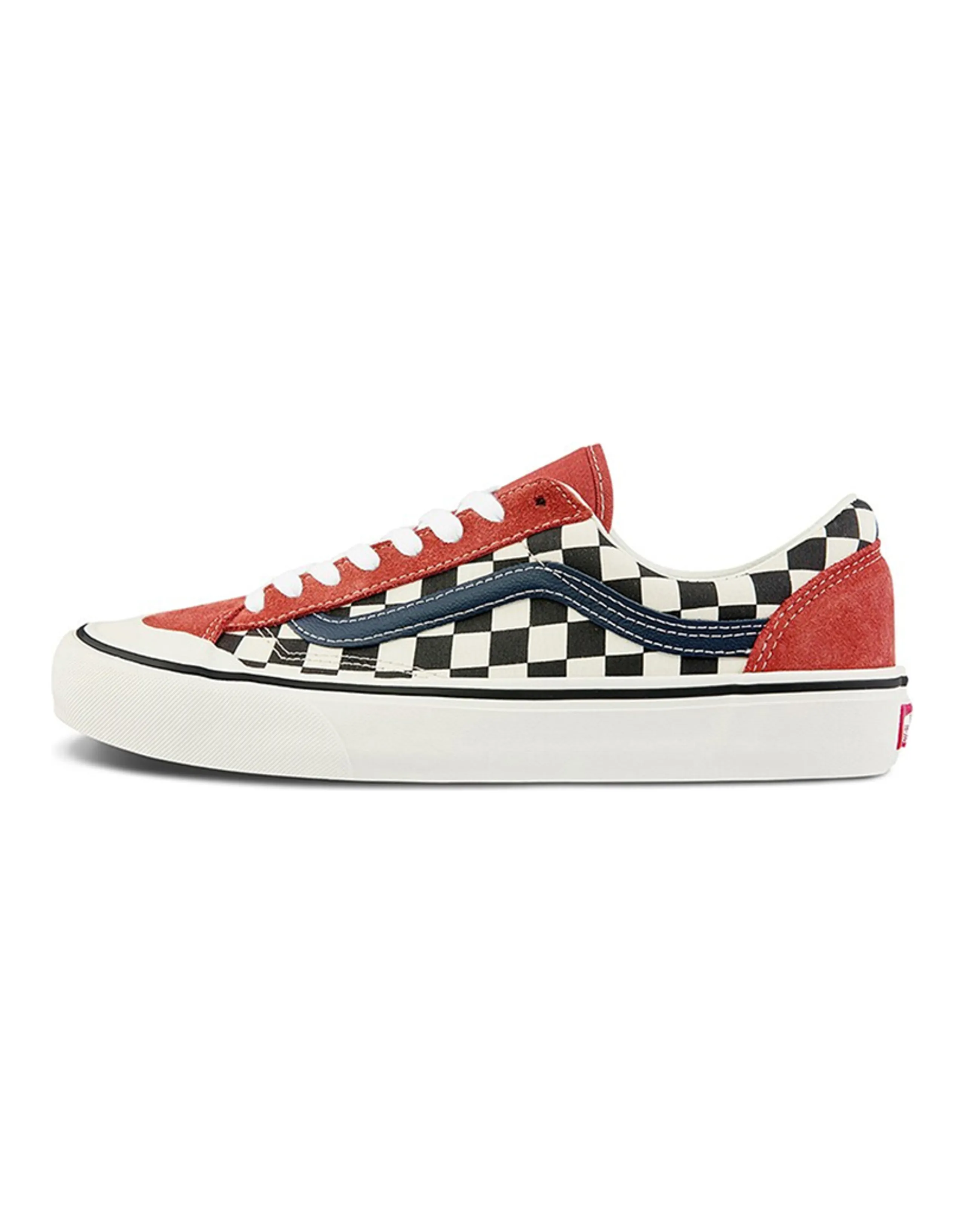 Vans Style 36 Red/Black/White Checkboard Redblackwhite
