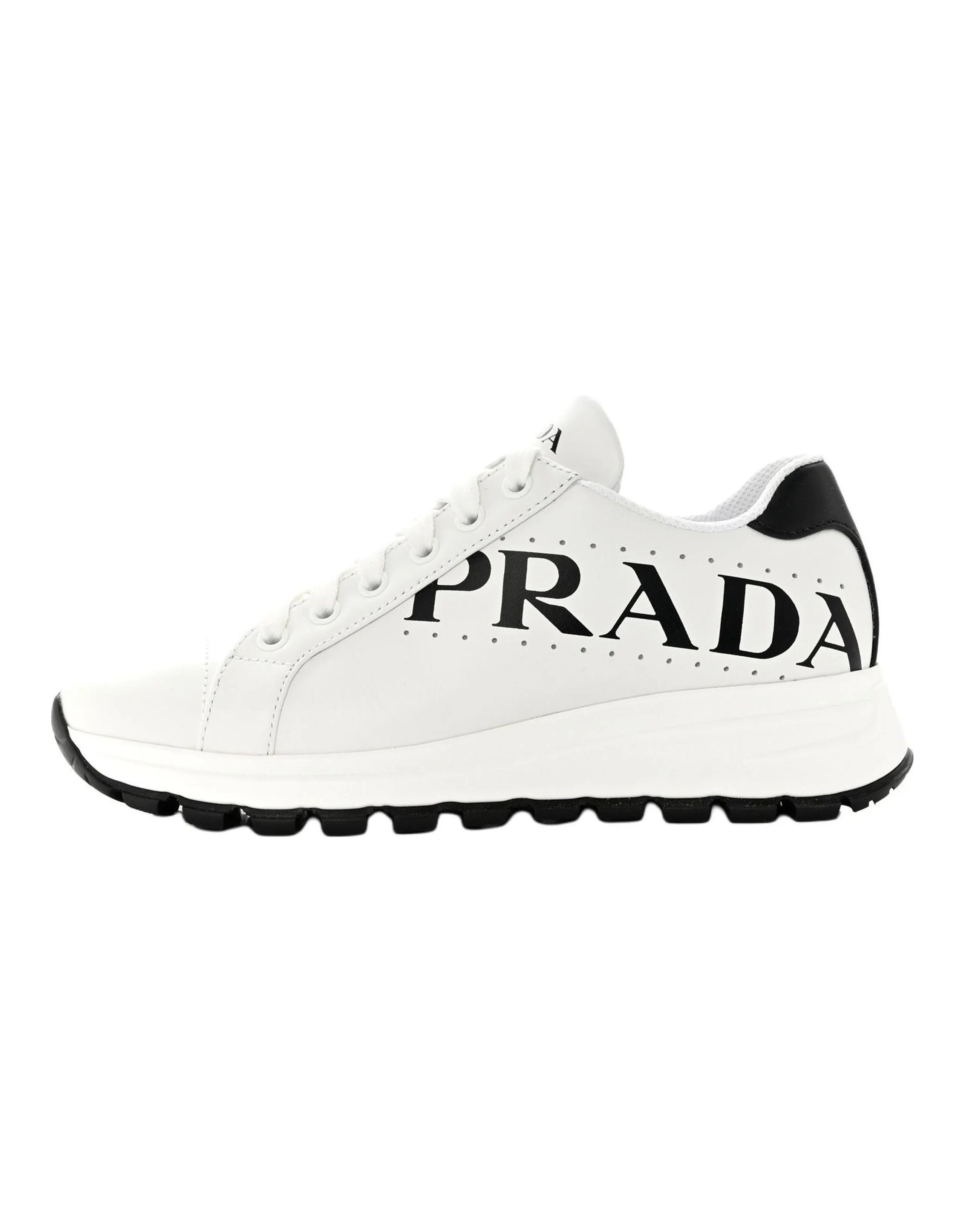 PRADA Low-Top Casual Shoes Men's White