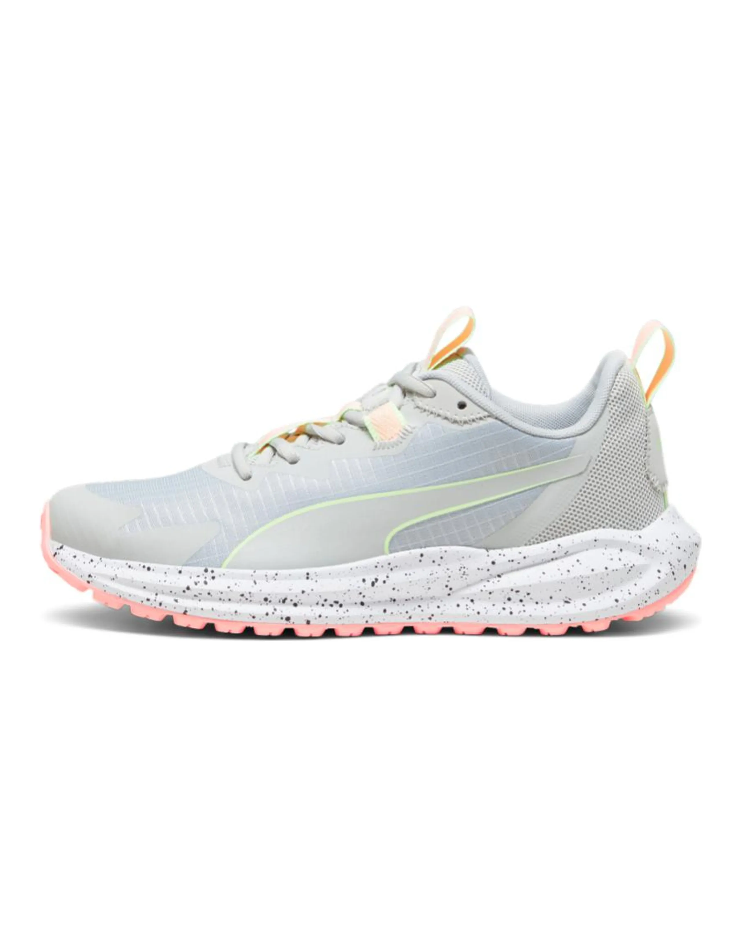PUMA Twitch Runner Running Shoes Unisex Low-Top Light Gray Pink