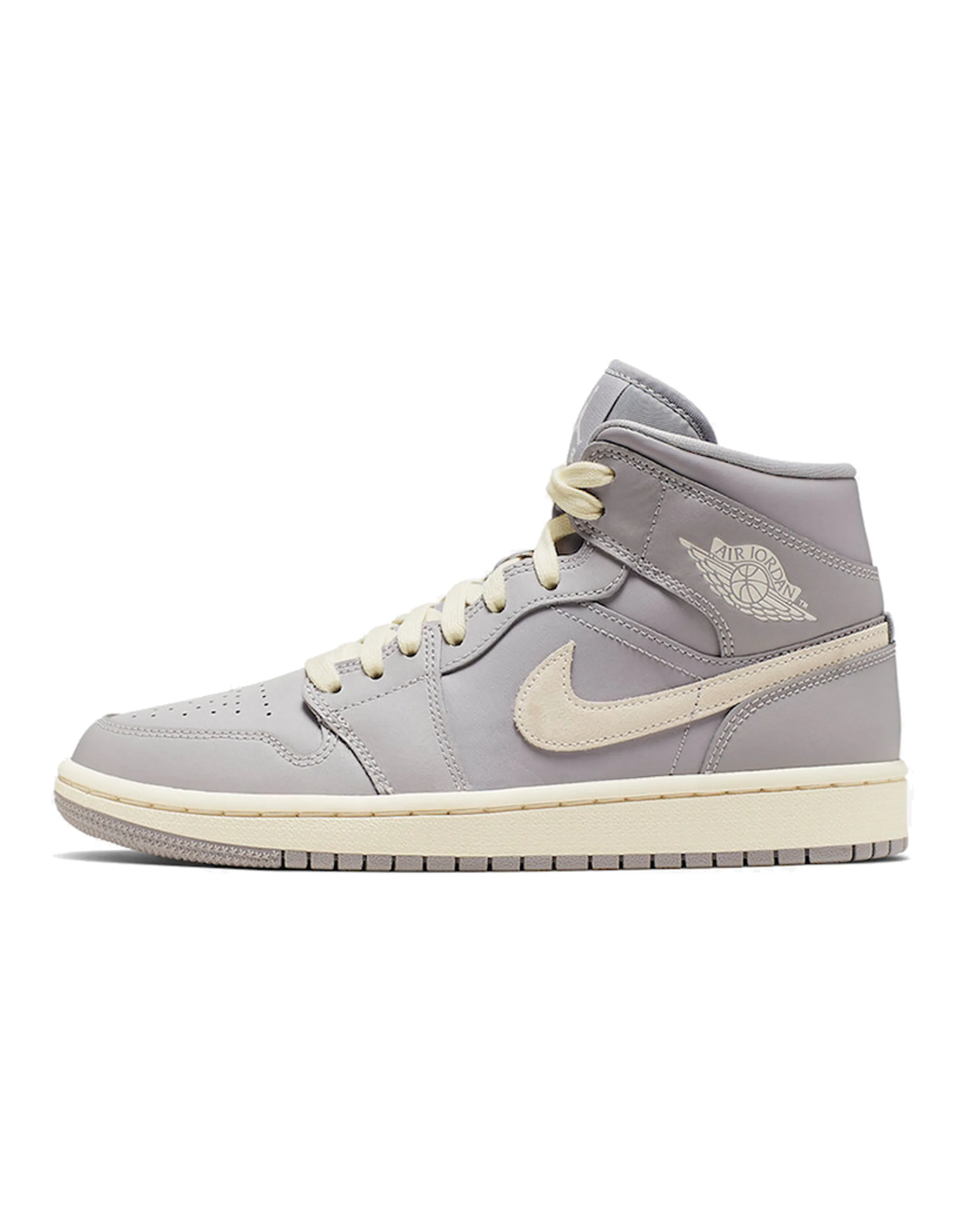 Jordan 1 Mid Atmosphere Grey Pale Ivory Women's