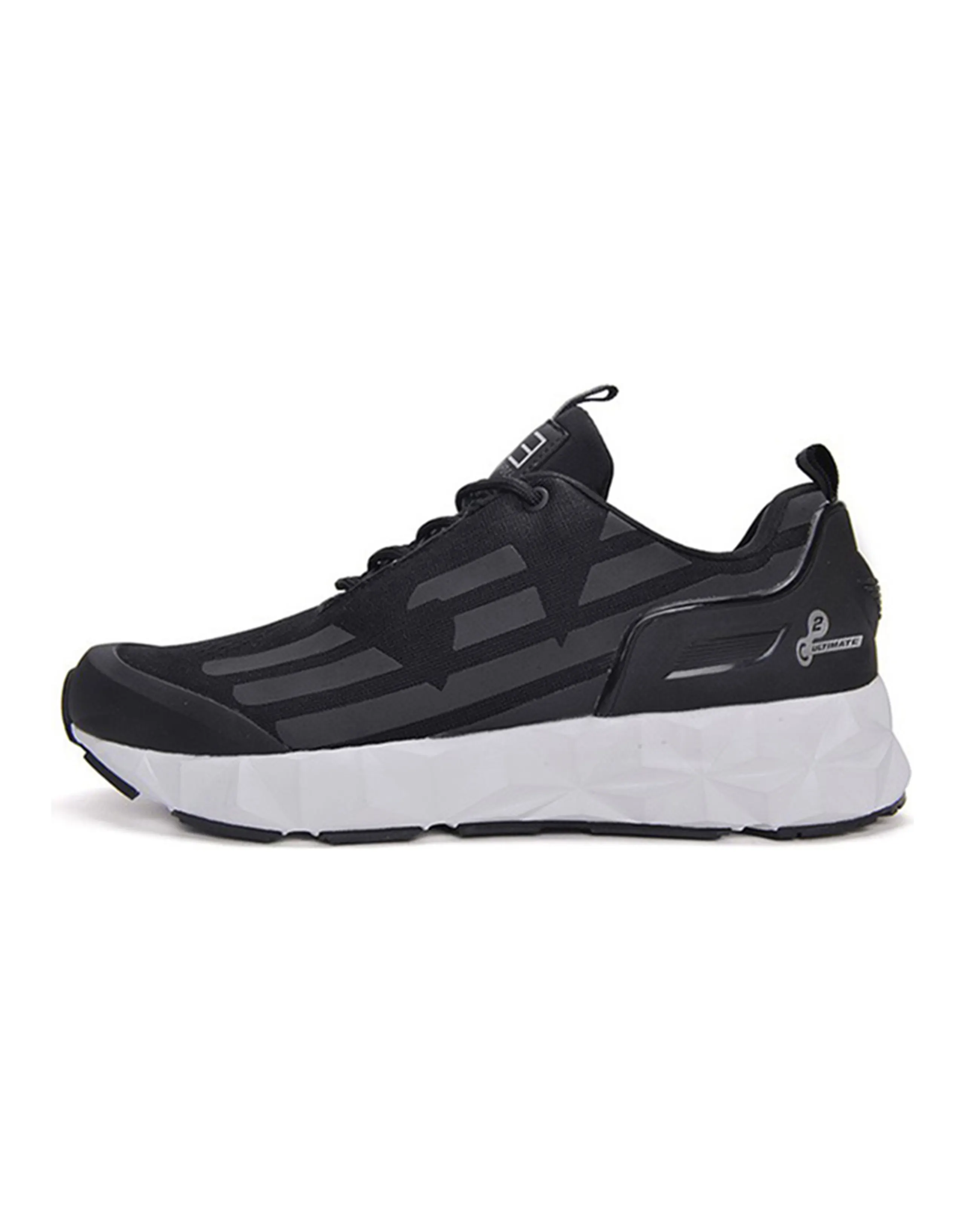 EMPORIO ARMANI Casual Shoes Men Low-Top White Black