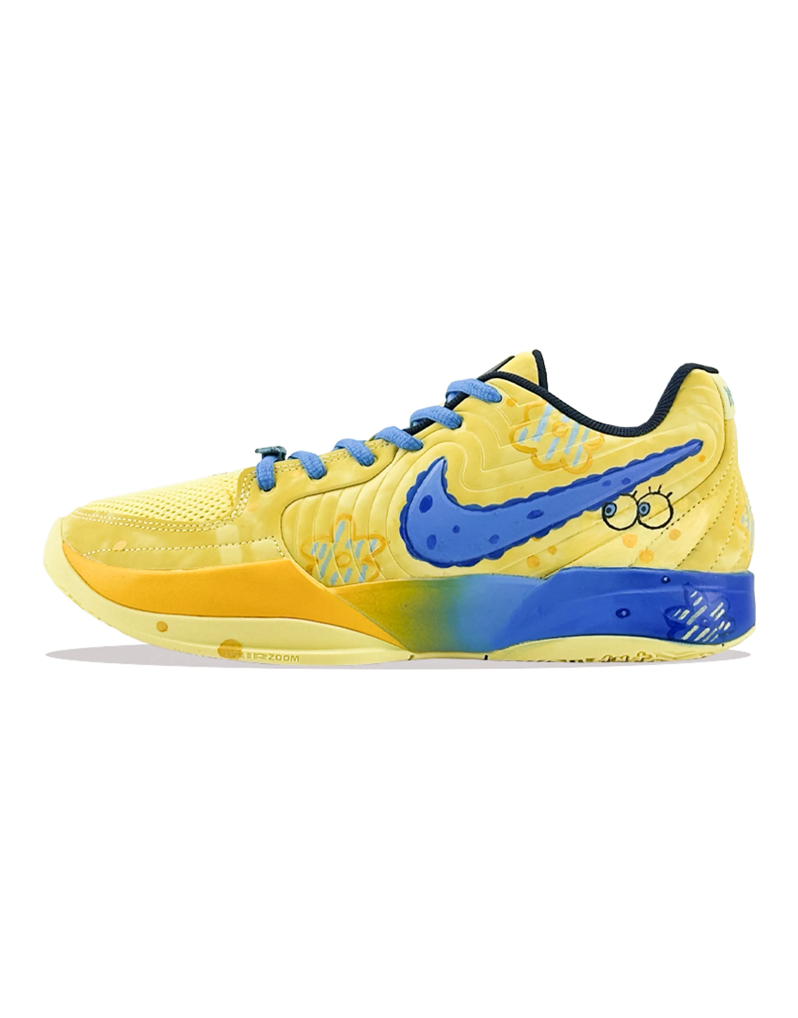 Nike Ja 2 'Energy Starlight' Custom Ja Morant 2nd Gen Animation Performance Low-Top Basketball Shoes Unisex Yellow-Blue