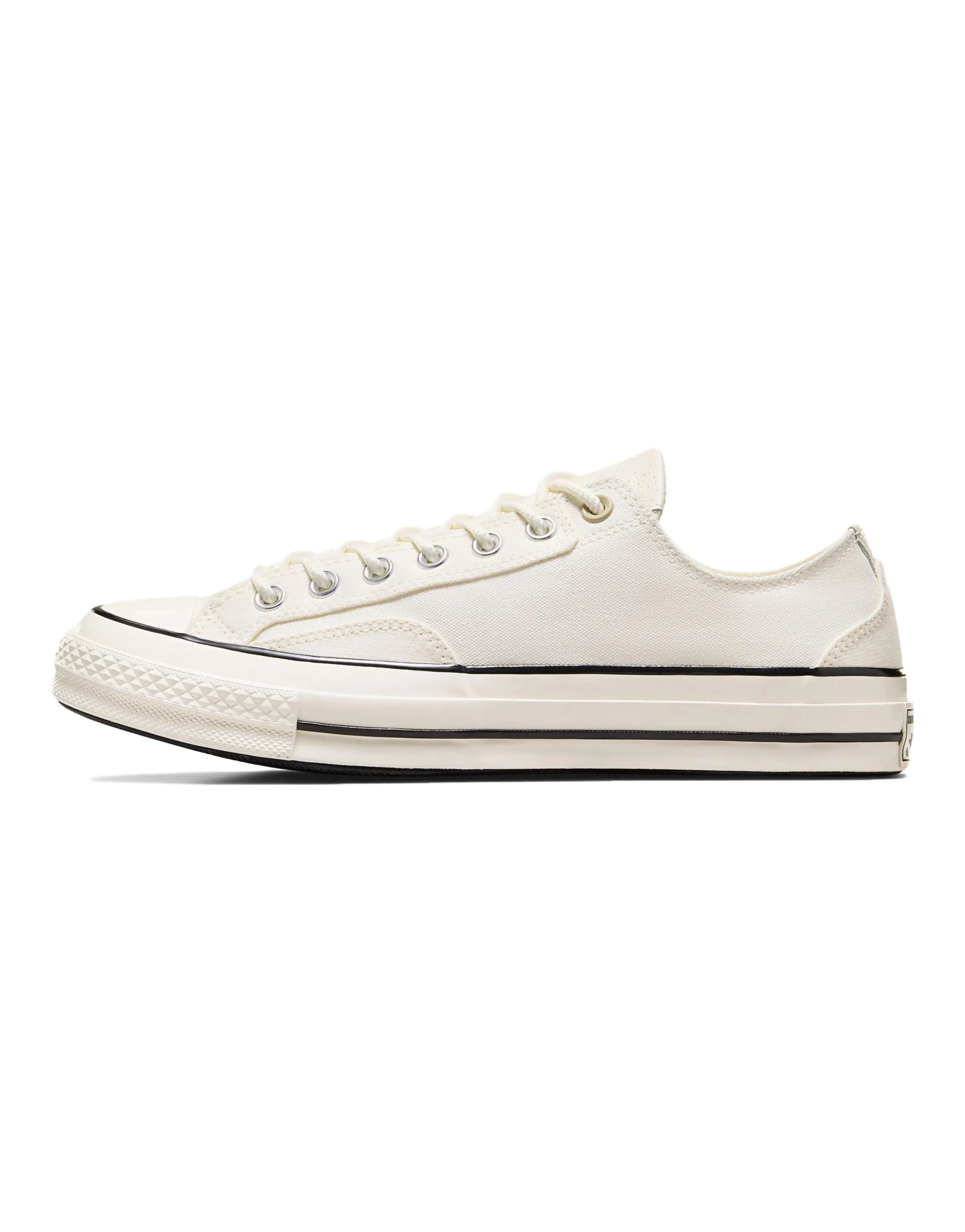 Chuck 70 Converse Low 'Canvas & Leather White'