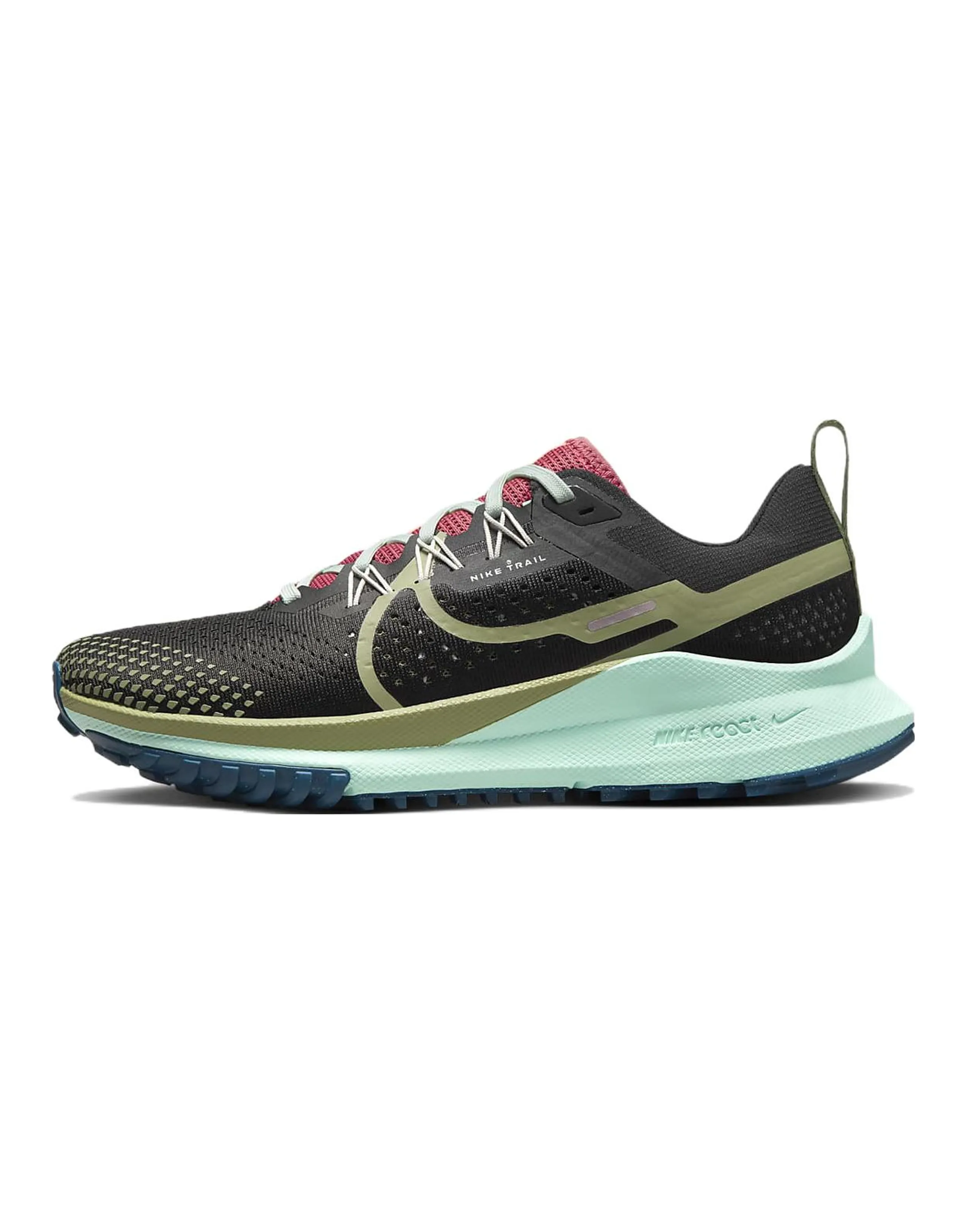 Nike React Pegasus Trail 4 'Black Alligator Mint' Women's