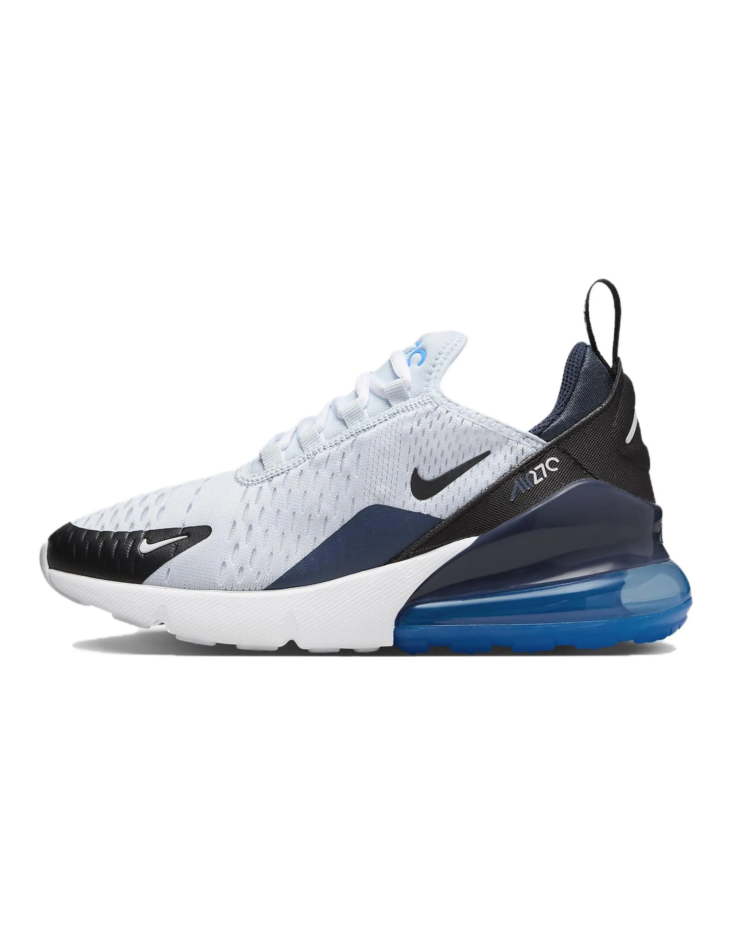 Nike Air Max 270 GS 'Football Grey Thunder Blue'