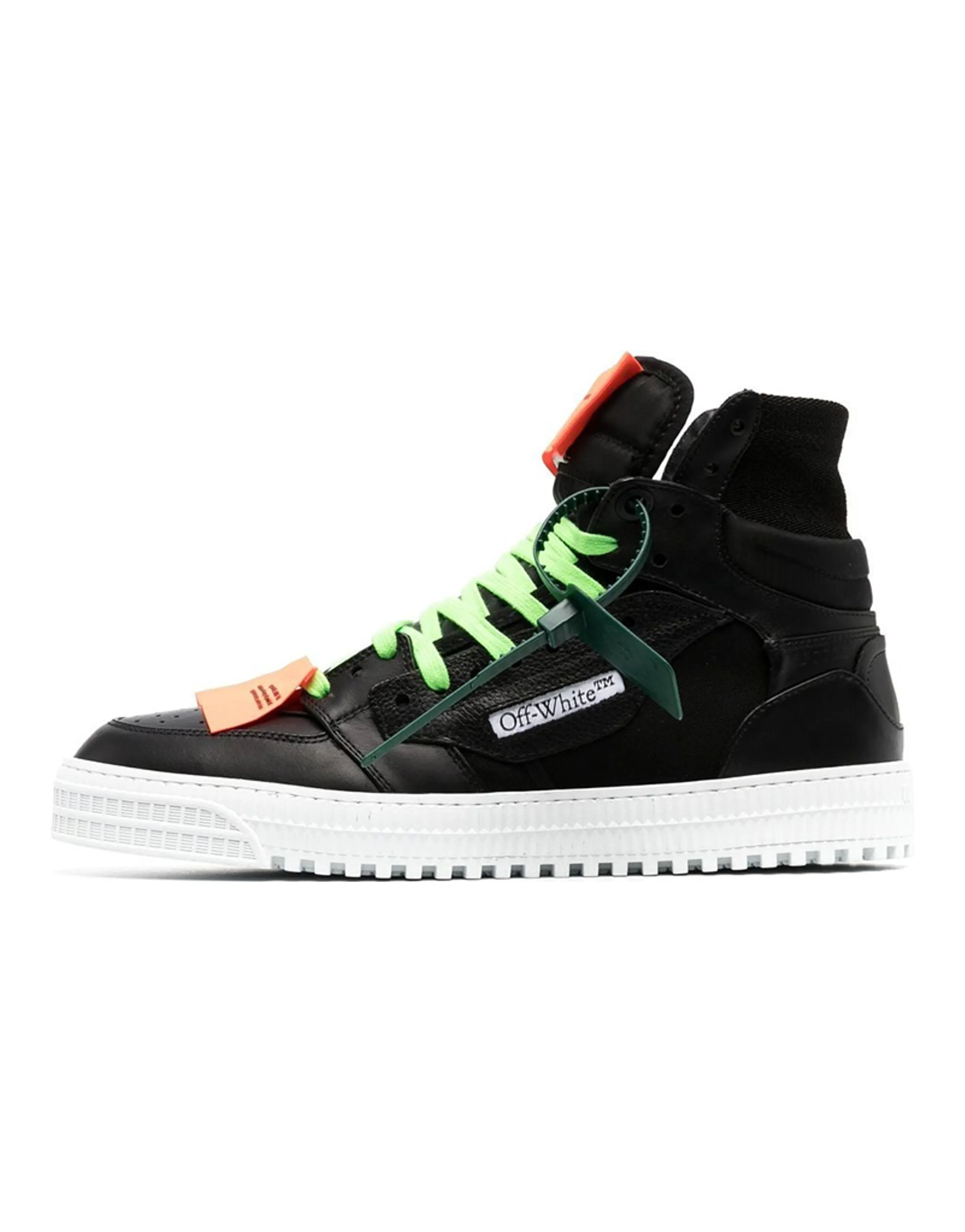 OFF WHITE Off Court 3.0 High 'Black Orange Green'