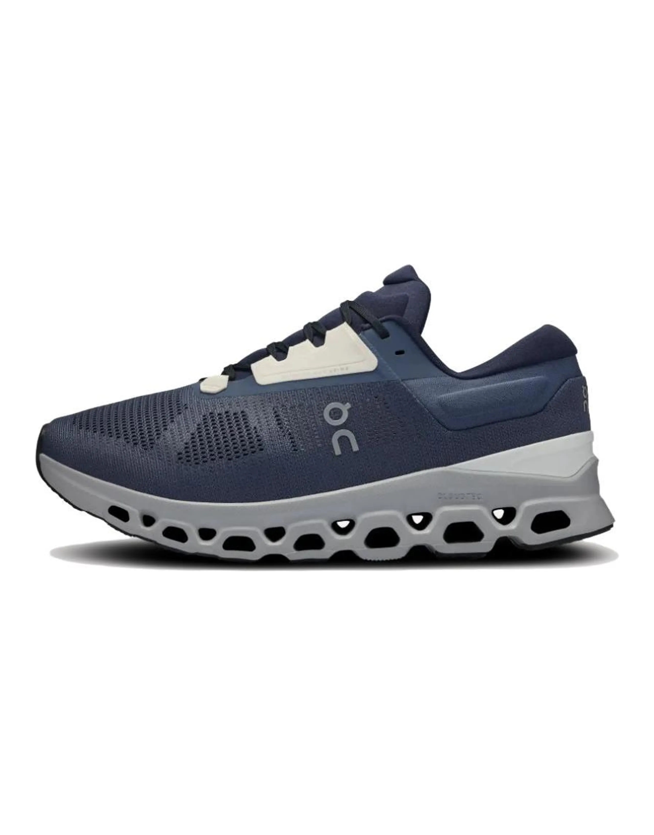 On Cloudstratus 3 Anti-Slip Wear-Resistant Low-Top Running Shoes Men's Blue