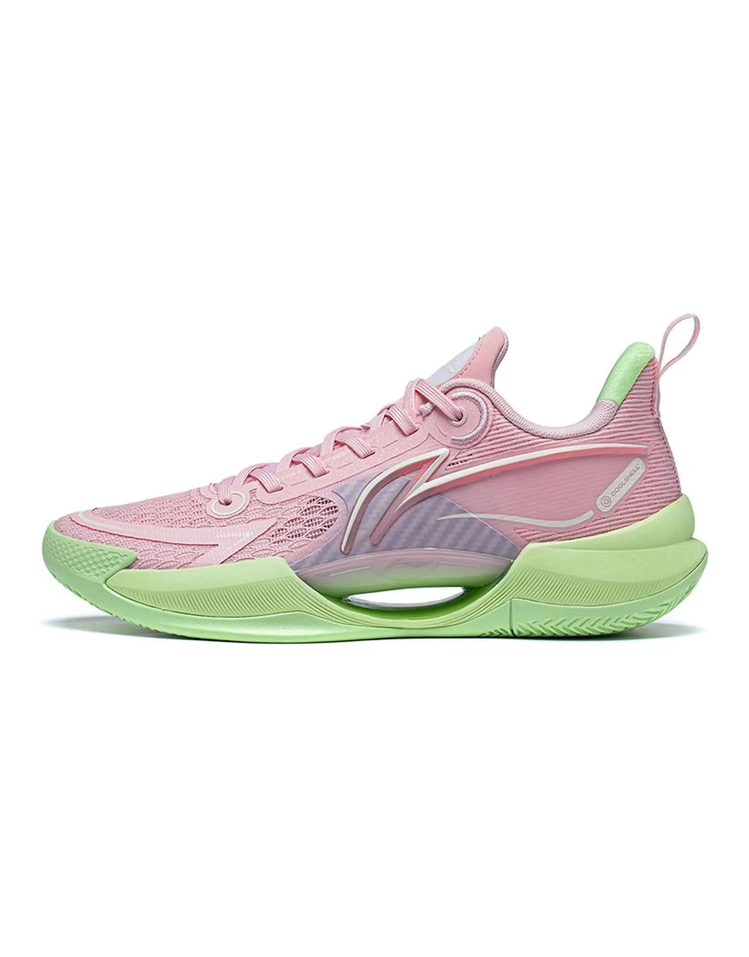 LINING Super Light V2 Basketball Shoes Men Low-Top Pink