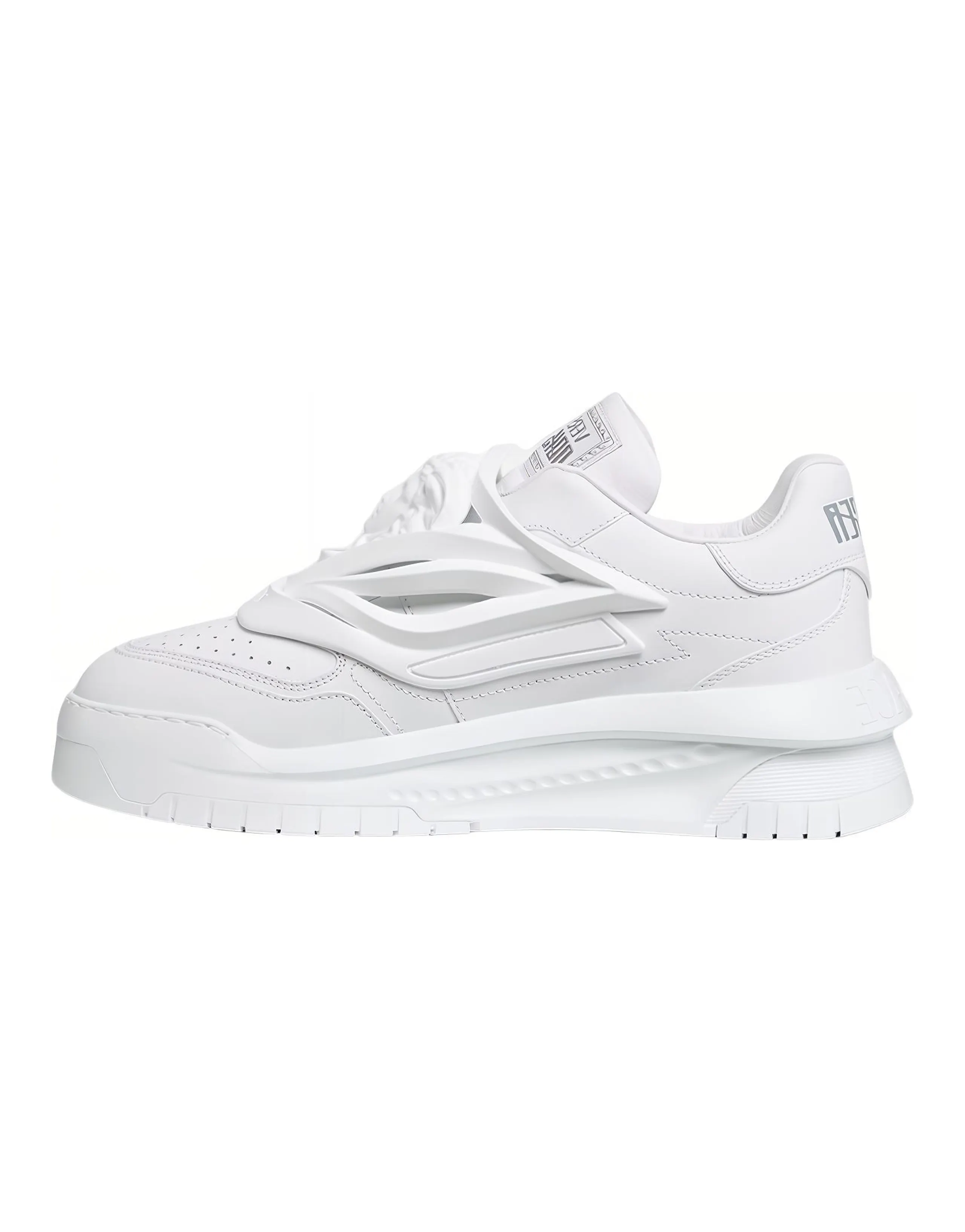 VERSACE Odissea Caged Rubber Medusa White Women's