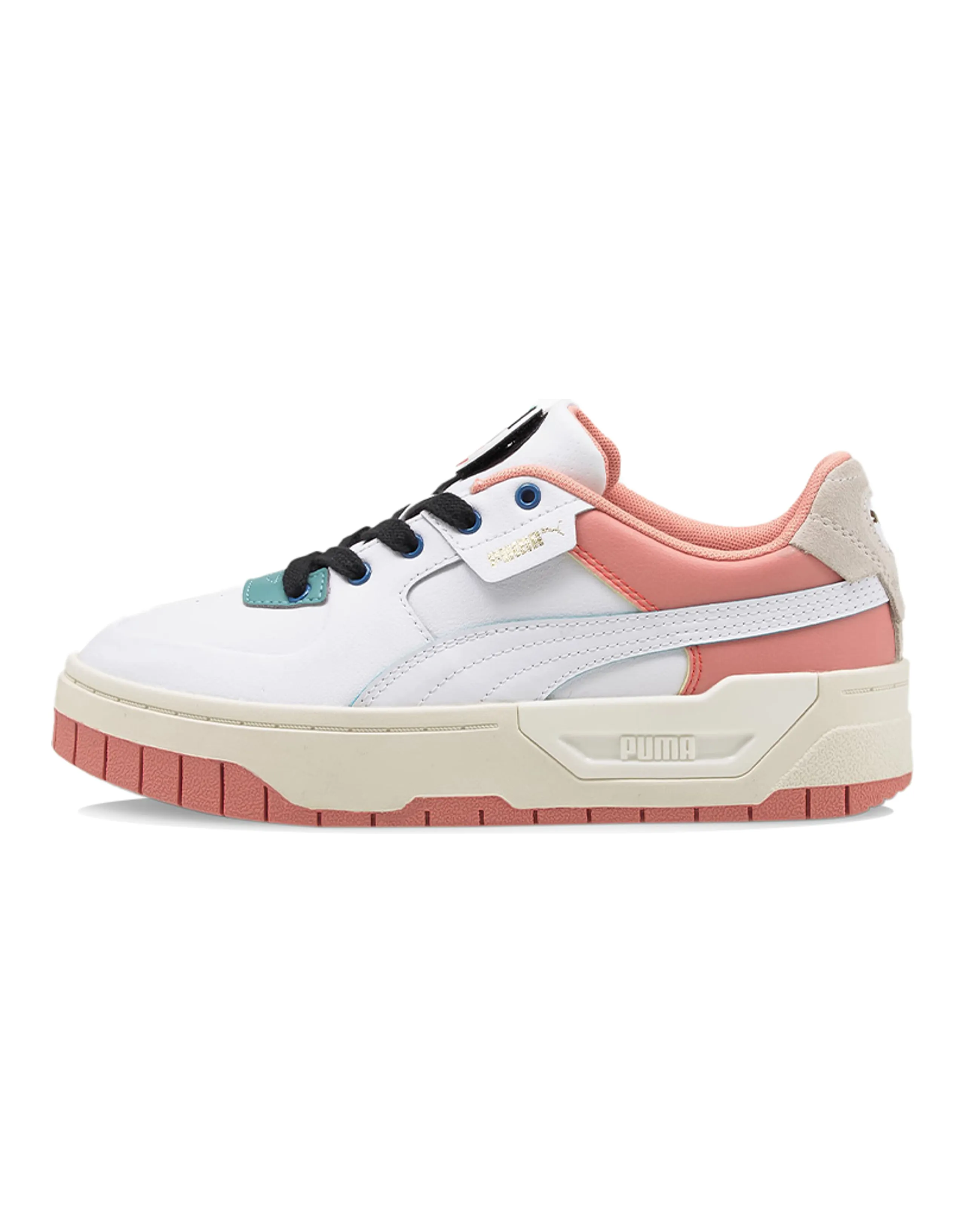 PUMA Cali Dream Low Top Sneakers Pink/Red/White Women's