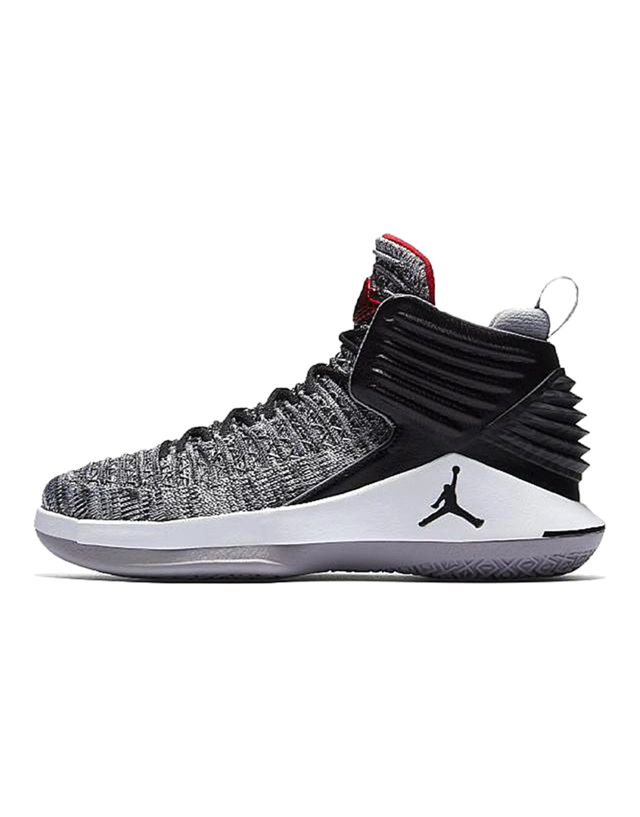 Jordan Air Jordan 32 Mid MVP BG Cushioned Slip-Resistant Mid-Top Performance Basketball Shoes Women's Black