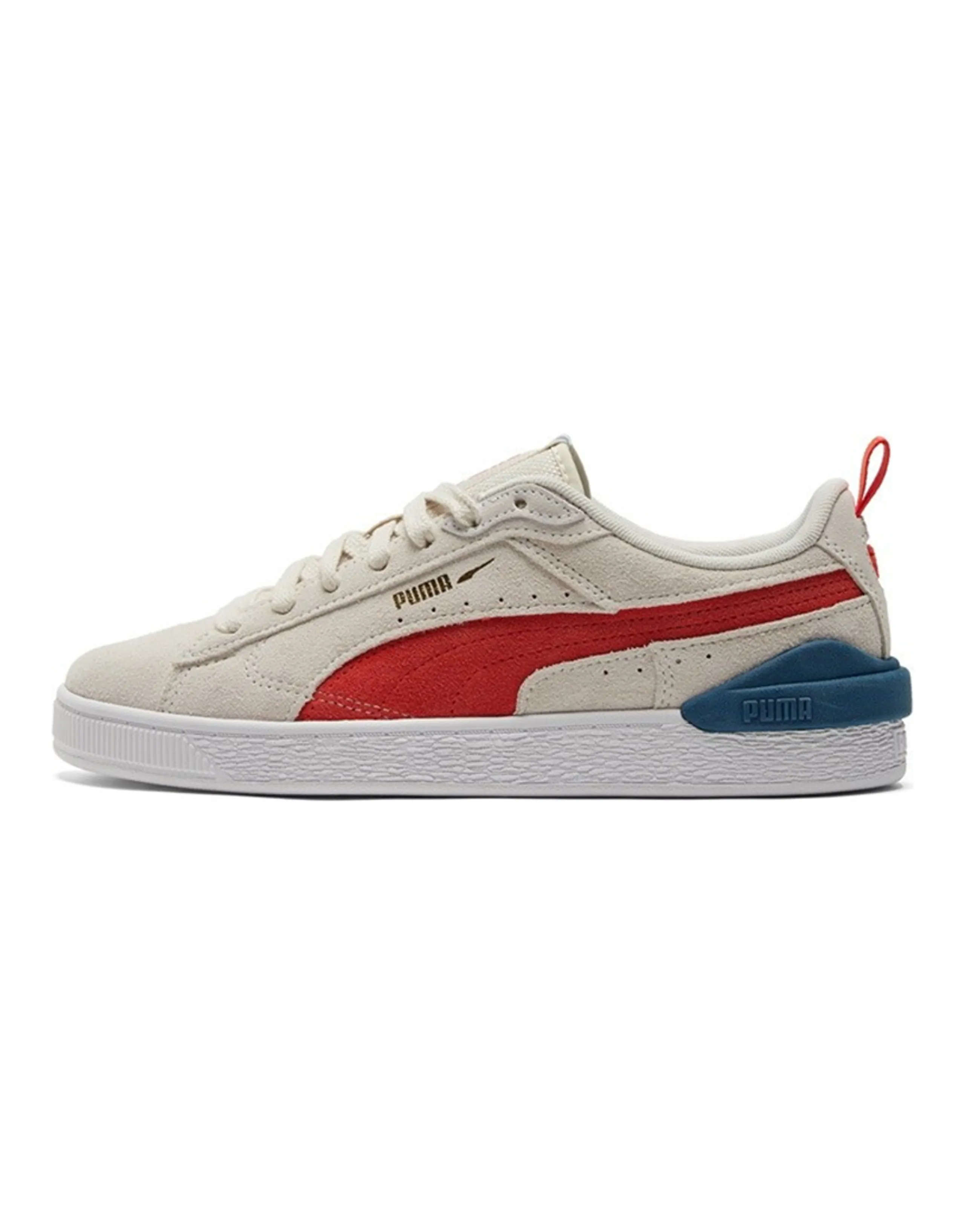 Puma Suede Pristine Cherry Tomato