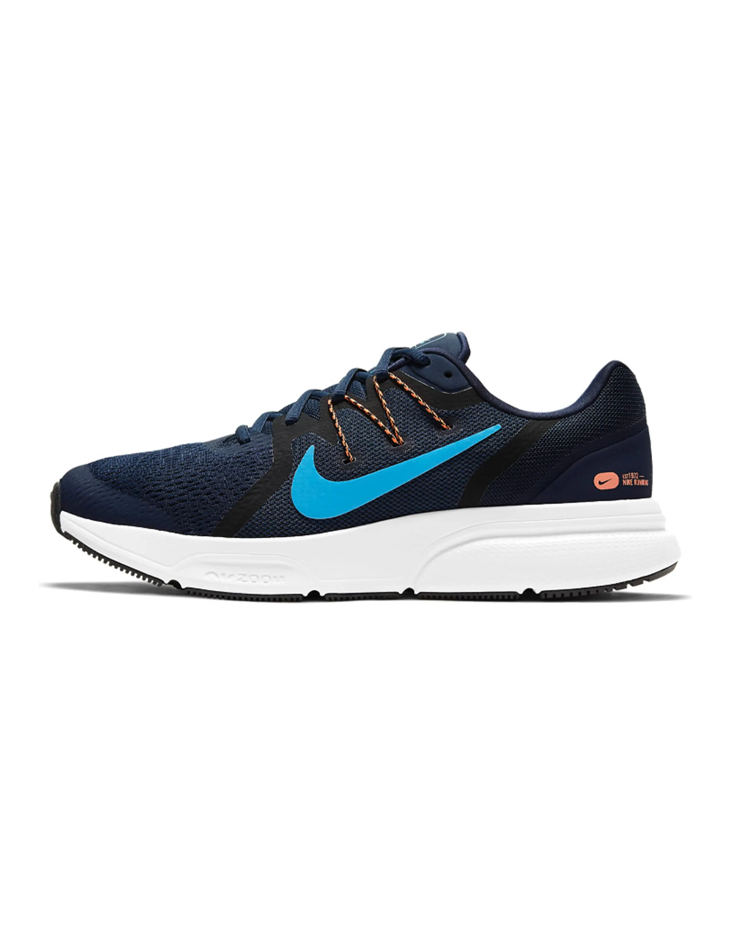 Nike Zoom Span 3 Low Tops Colorblock Casual Deep Blue