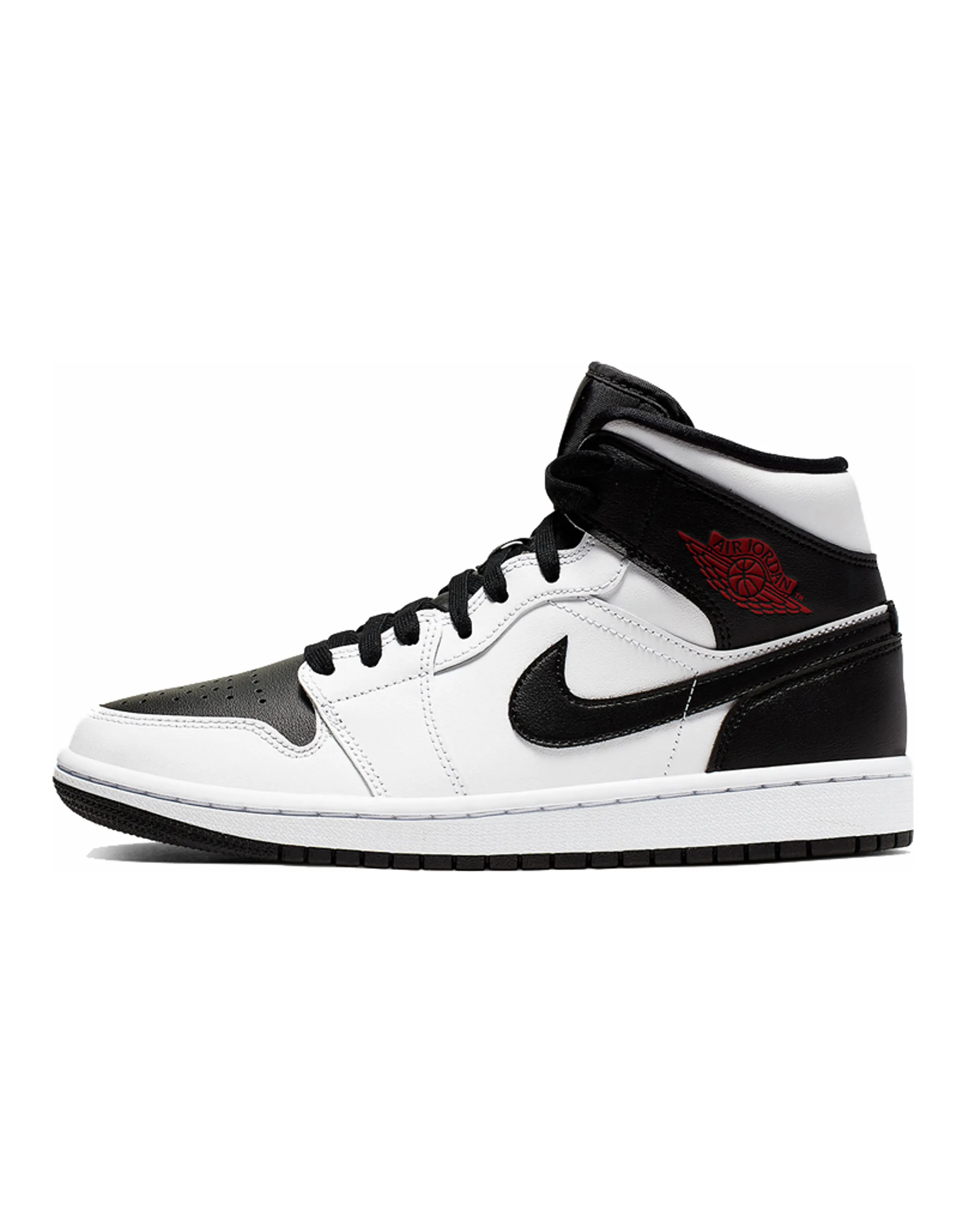 JORDAN 1 Mid Reverse Black Toe Women's