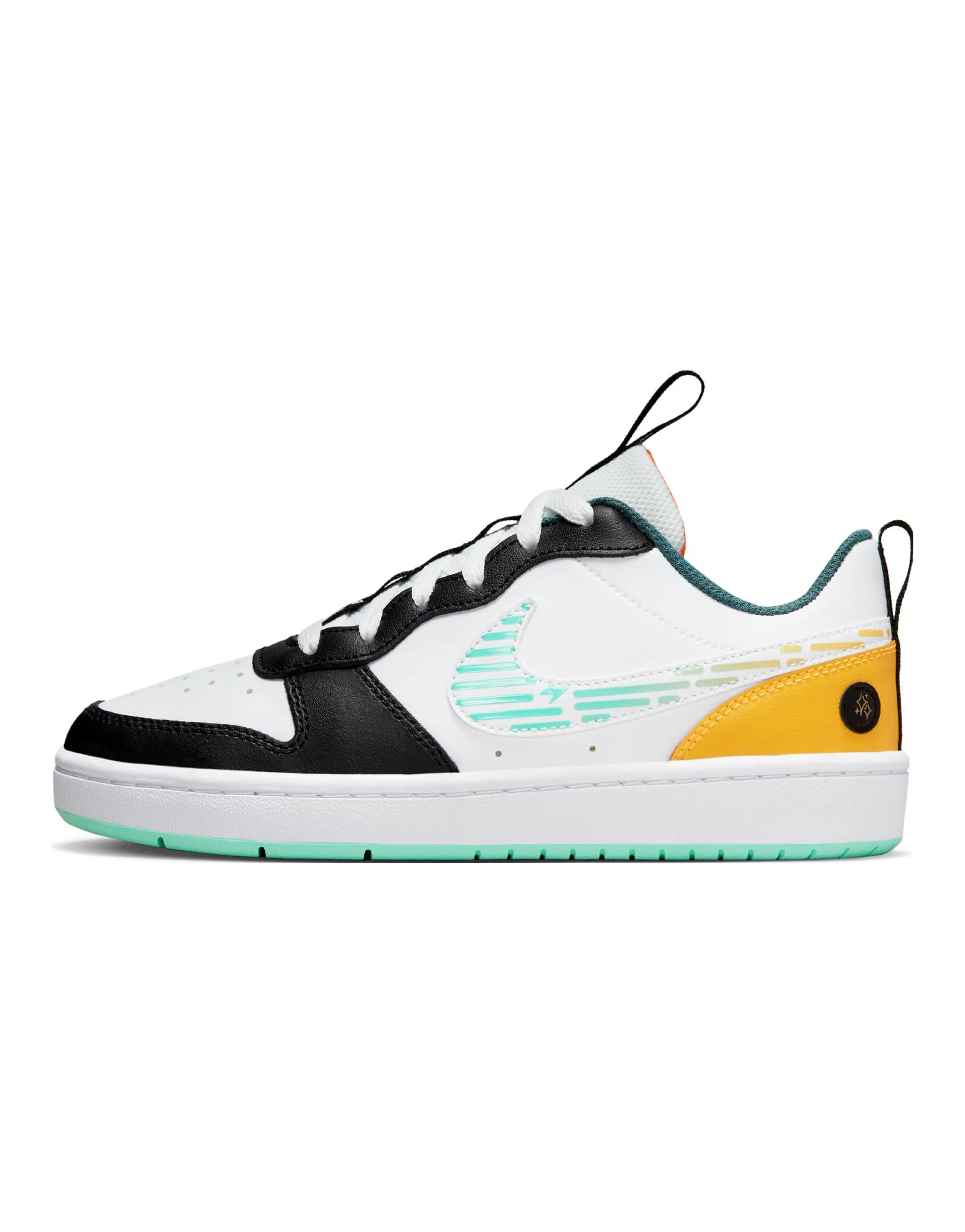 Nike Court Borough Low 2 SE Laser Orange Barely Green GS