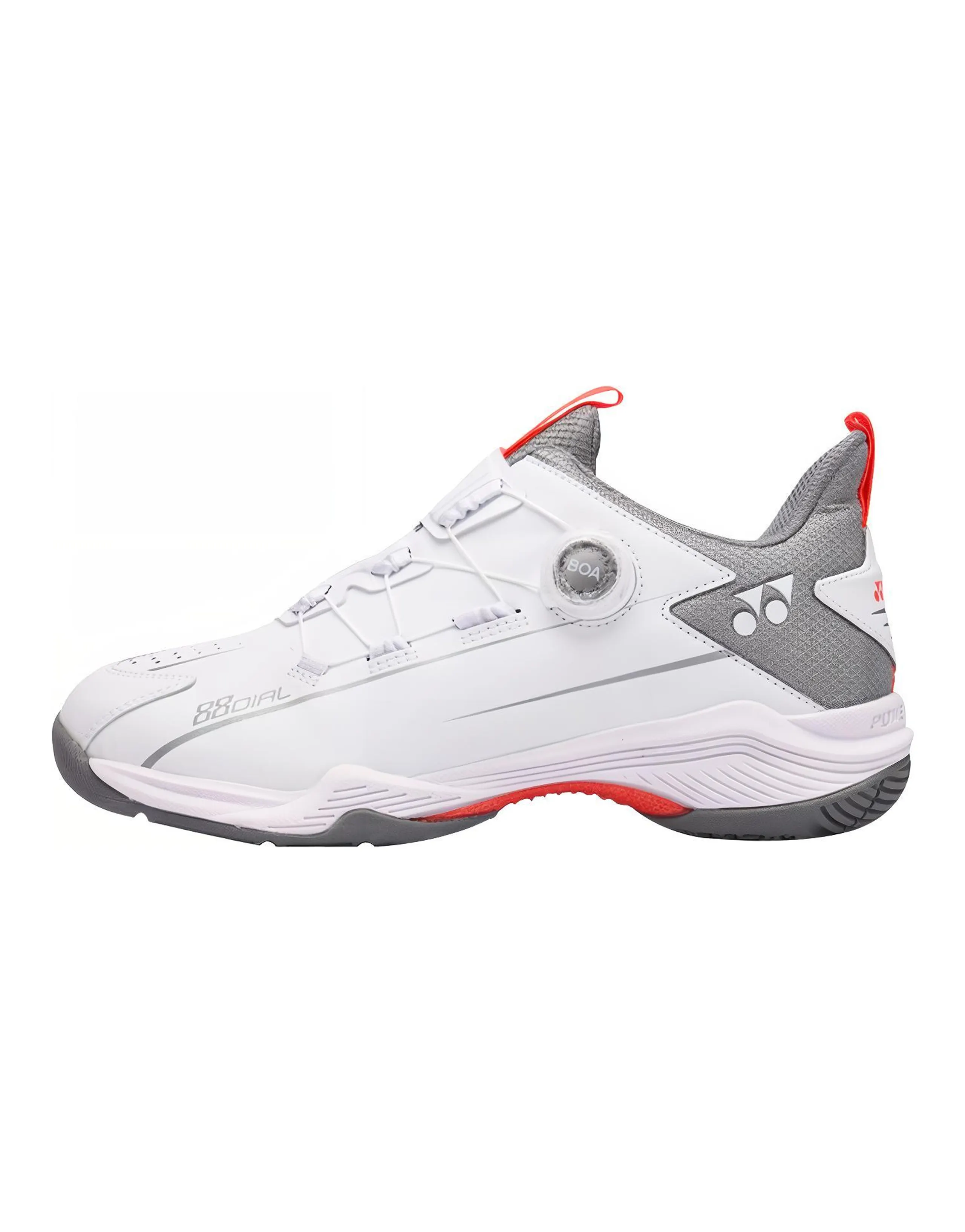 YONEX 88D 2 Badminton Shoes Unisex Low-Top Matte White