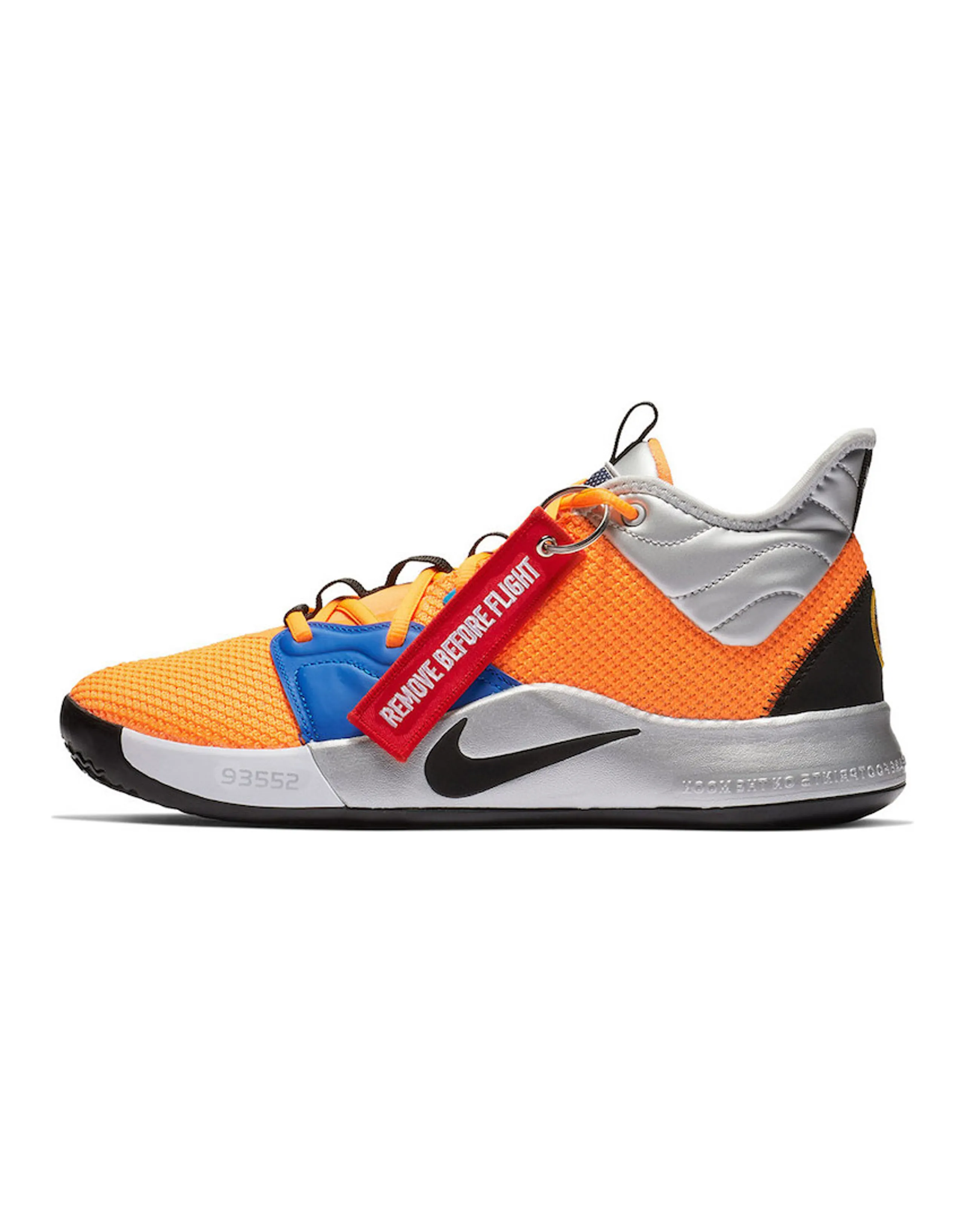 Nike Pg 3 Nasa 3 Orange Gray