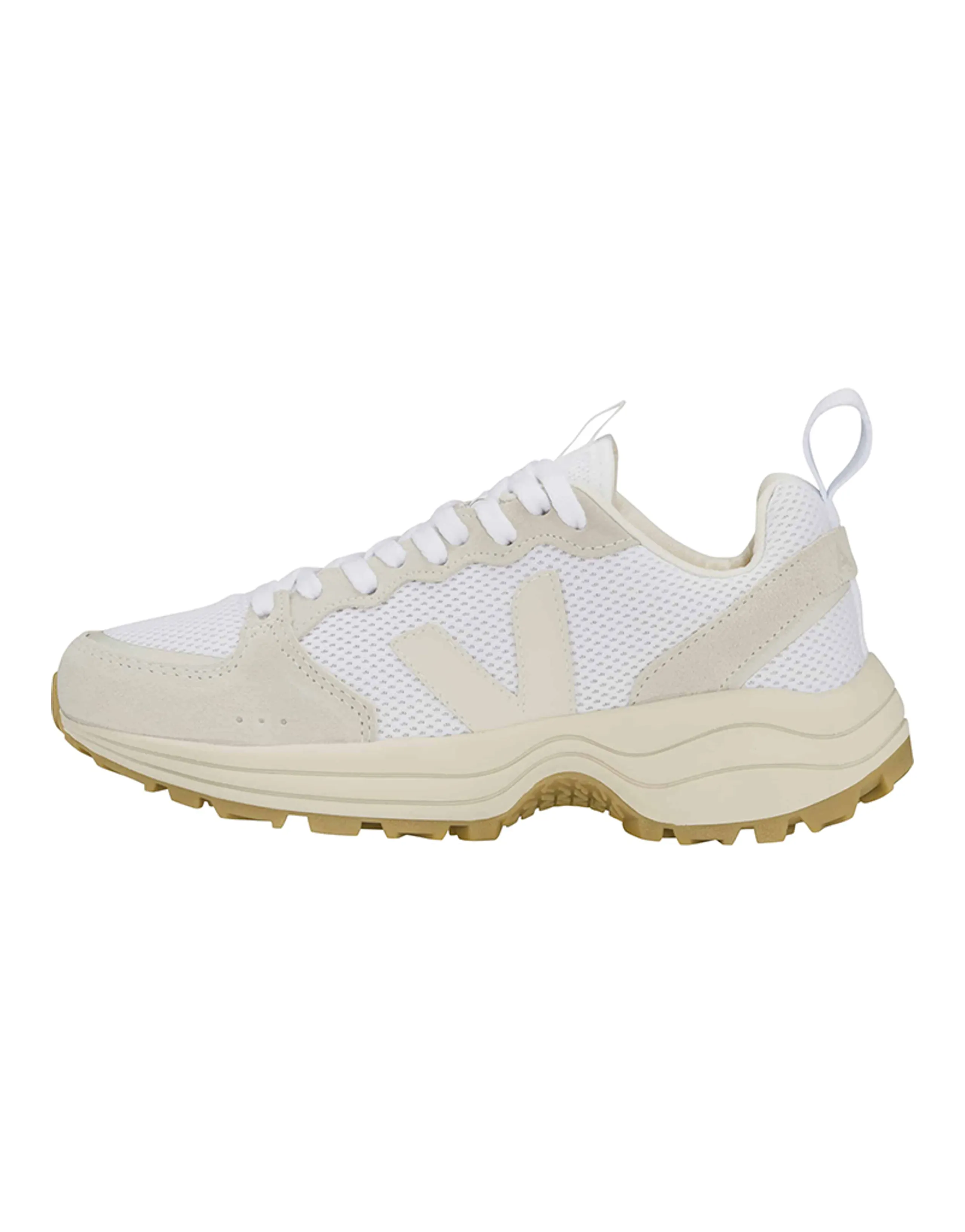 VEJA Venturi Suede Lace Up 'White Pierre Natural'