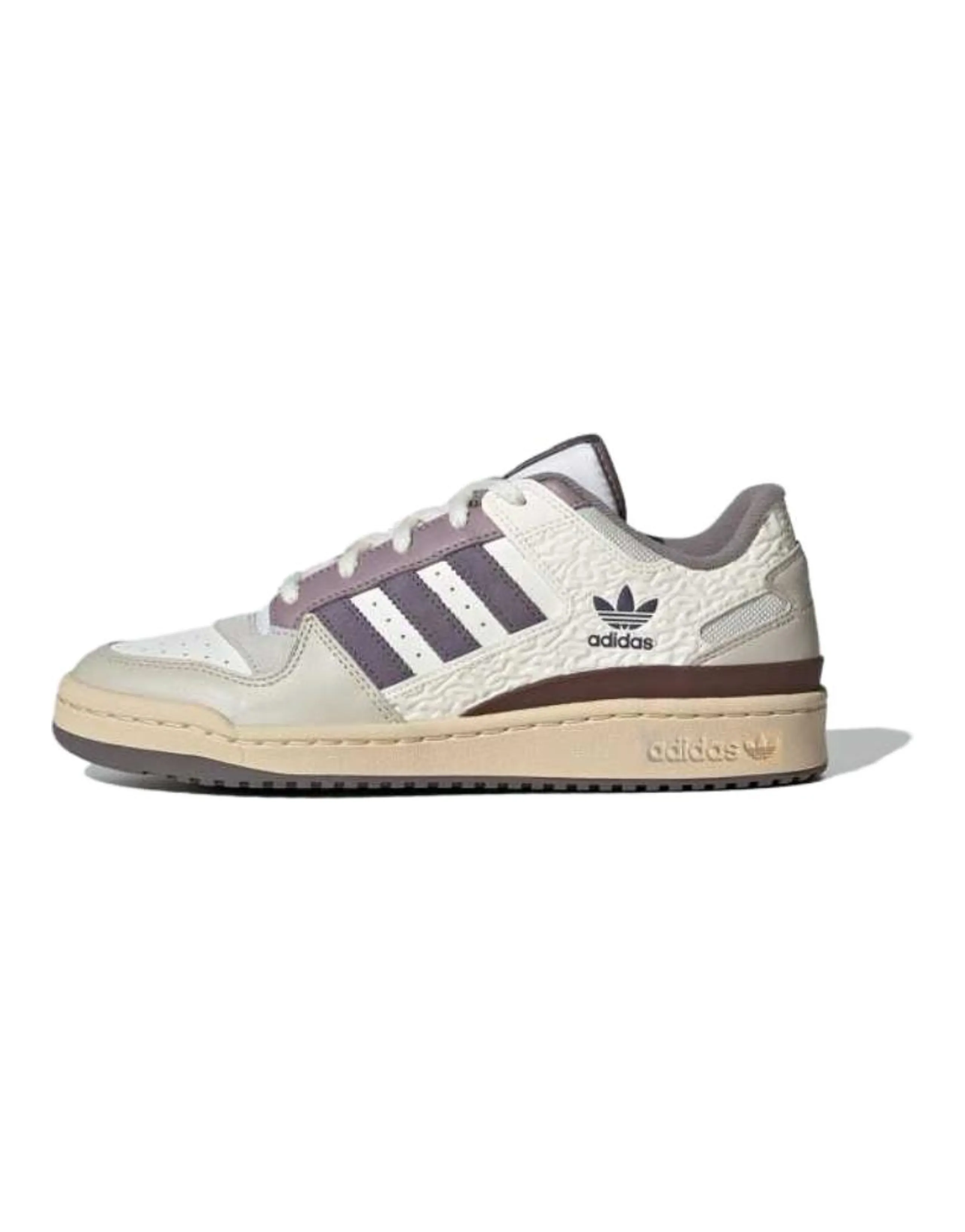 adidas originals FORUM CL Comfortable Wear-Resistant Low-Top Skate Shoes Unisex White